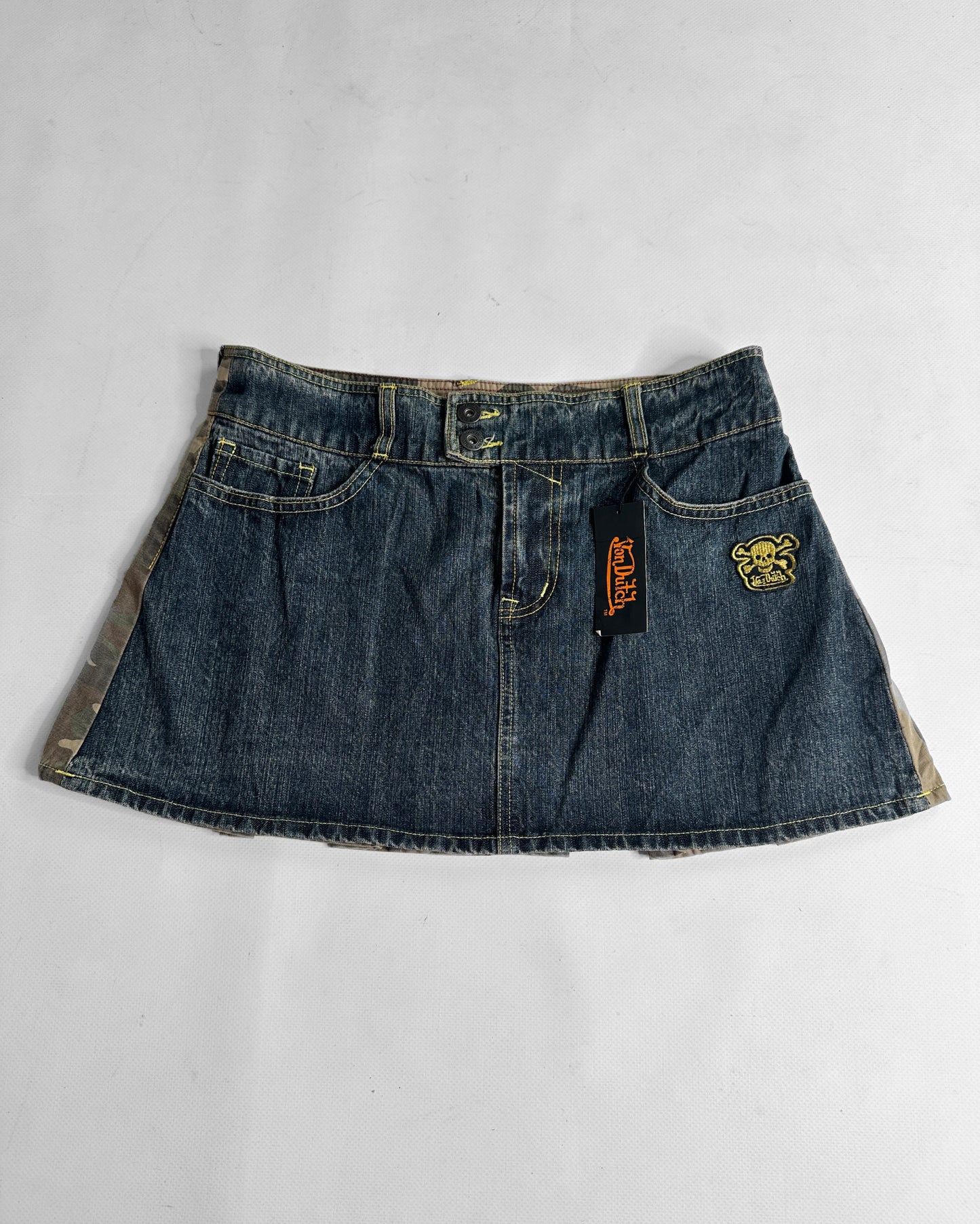 Vintage Von Dutch Mini Skirt 2000s