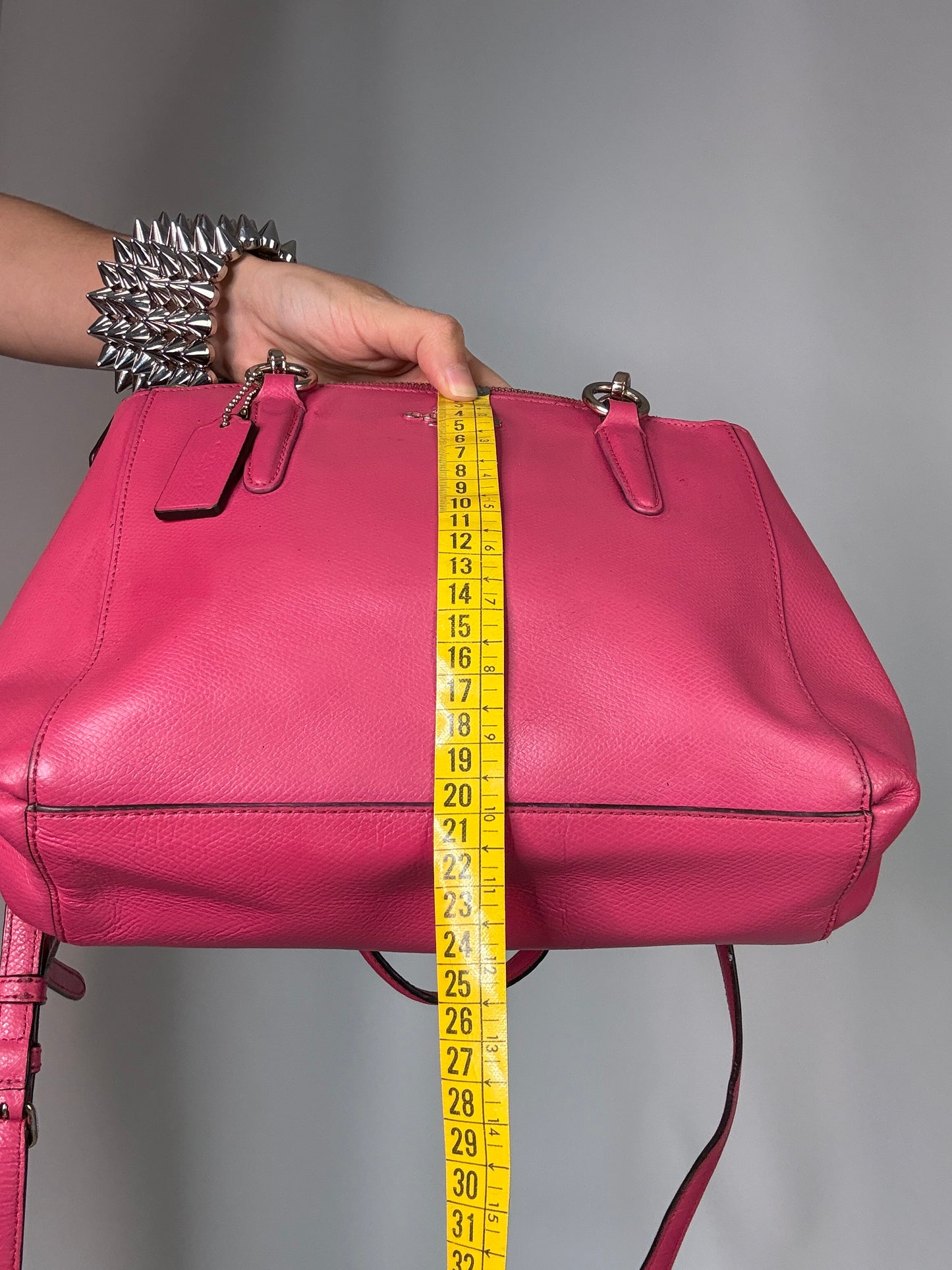 Pink Coach Vintage Bag