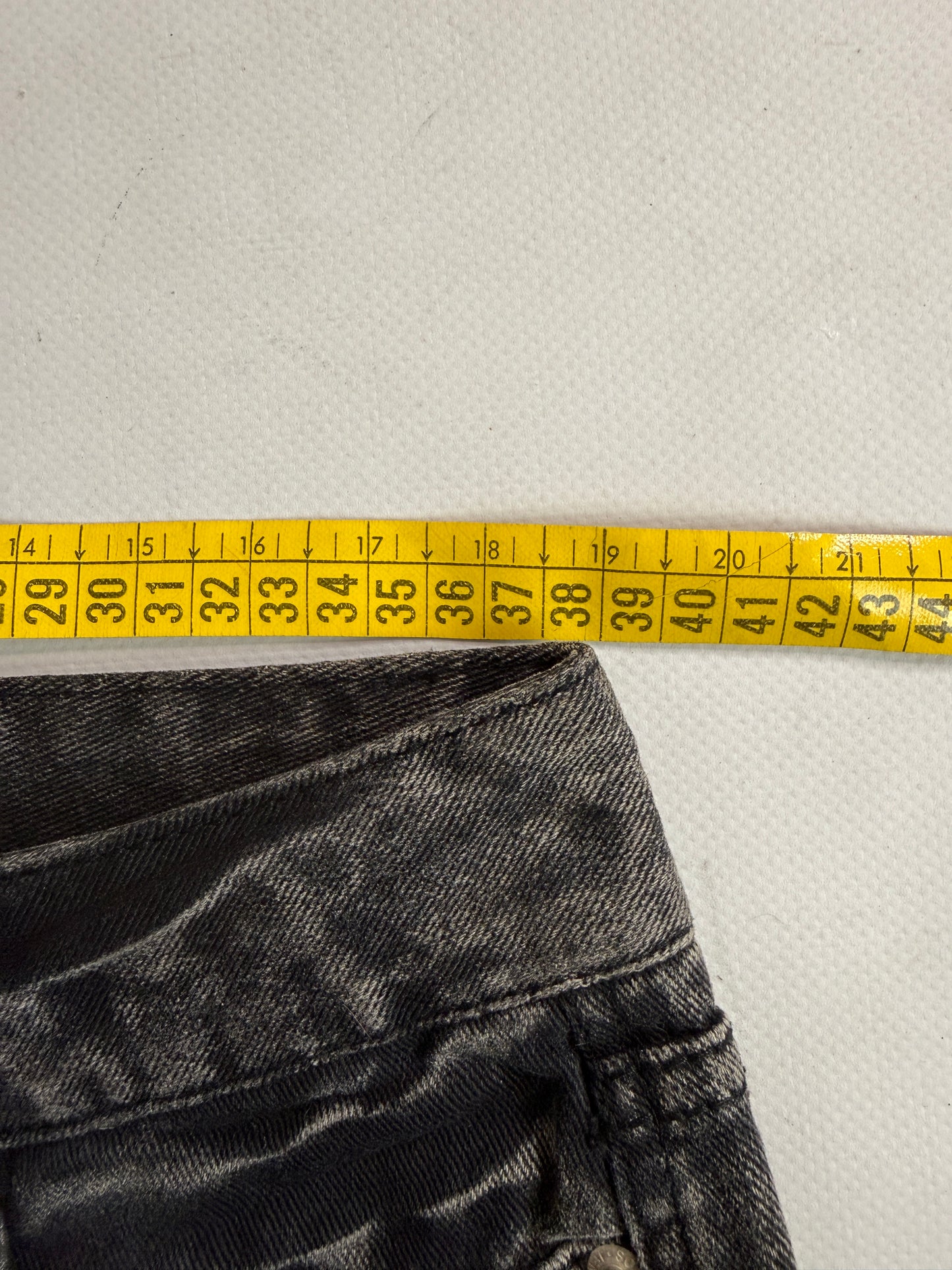 Reworked furry mini skirt