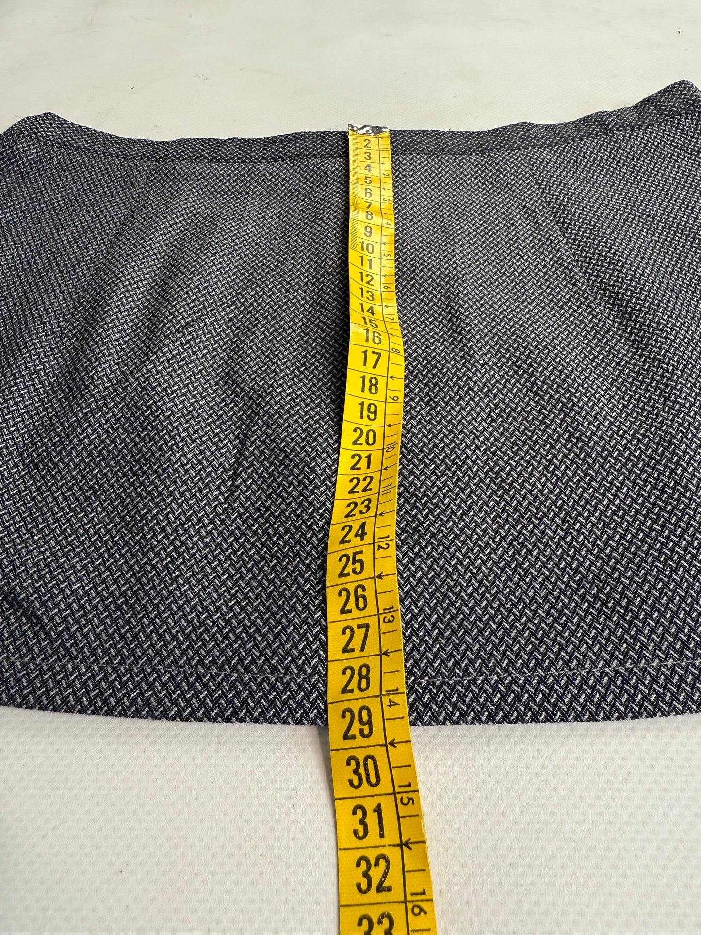 office siren micro mini skirt Gray