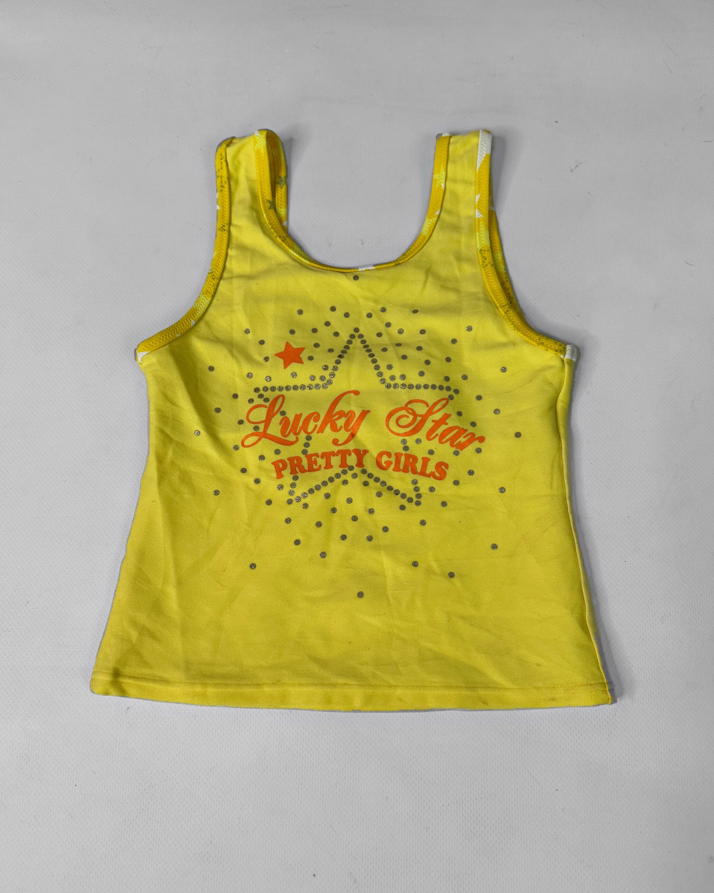 Vintage 2000s Yellow Summer top