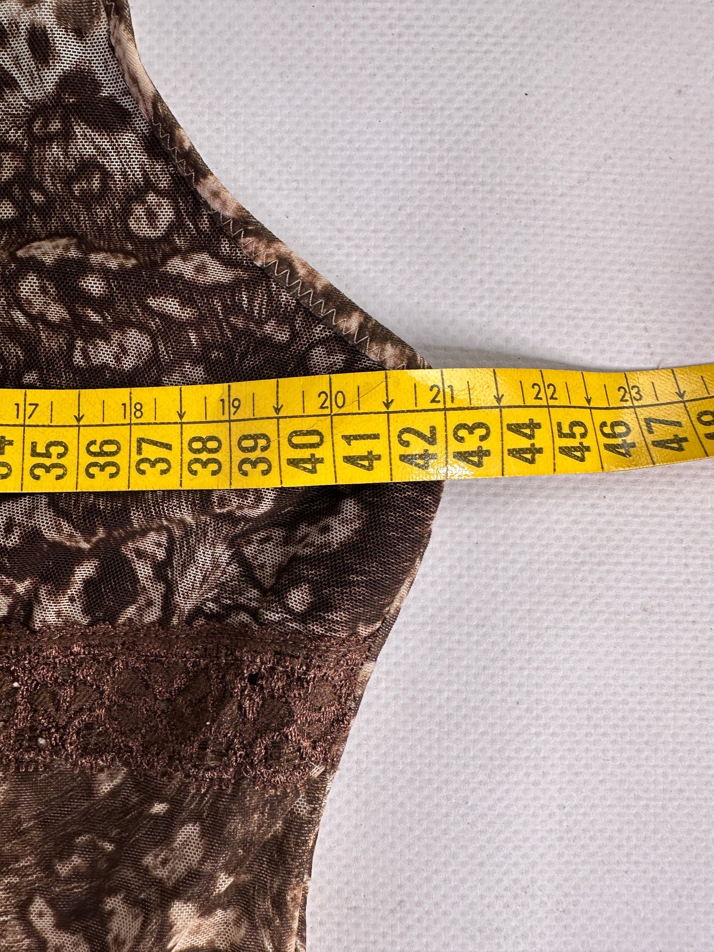 Vintage 2000s mesh top