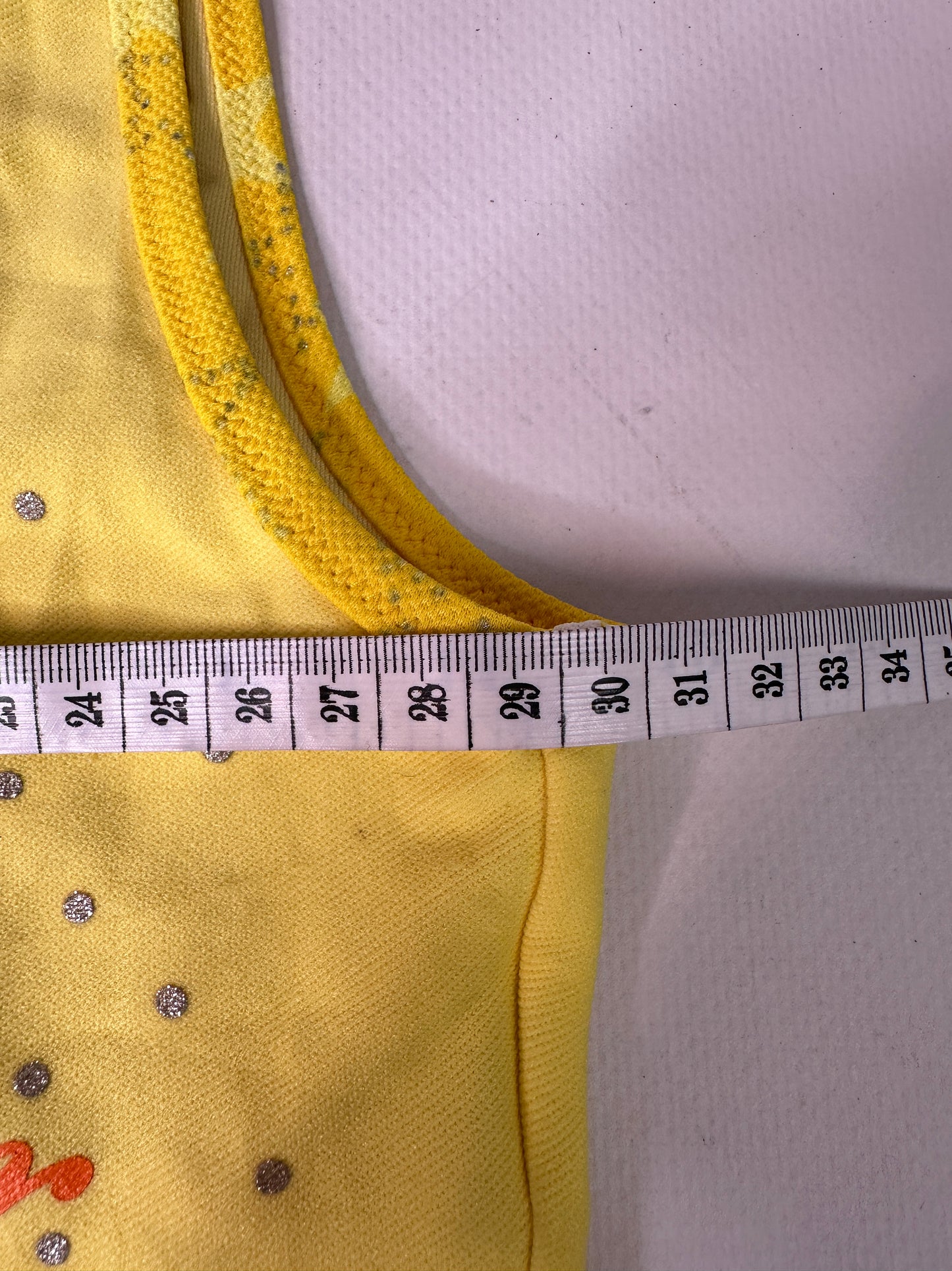 Vintage 2000s Yellow Summer top