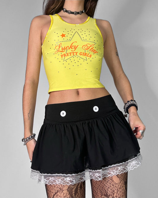 Vintage 2000s Yellow Summer top