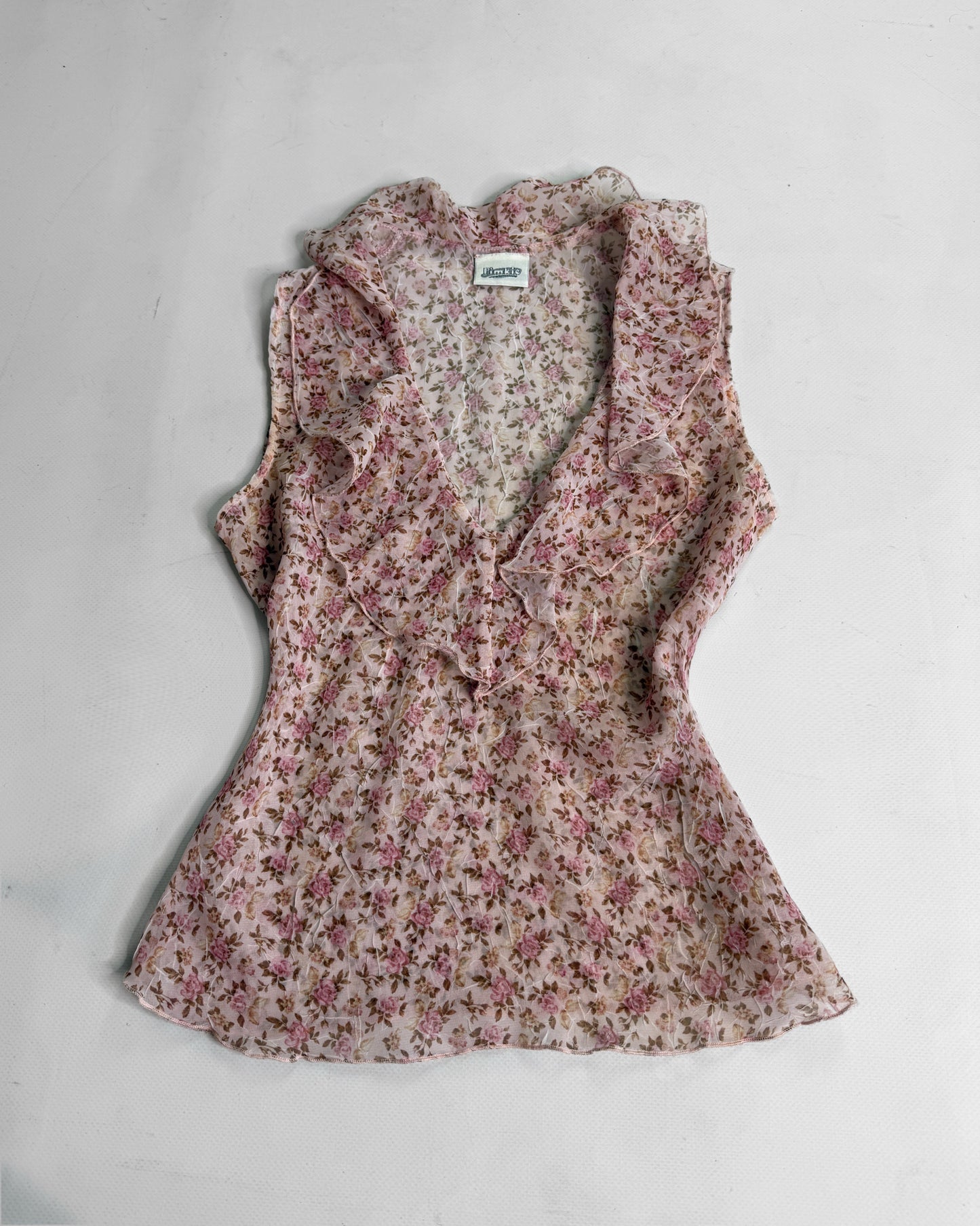 Vintage 2000s ditsy floral top