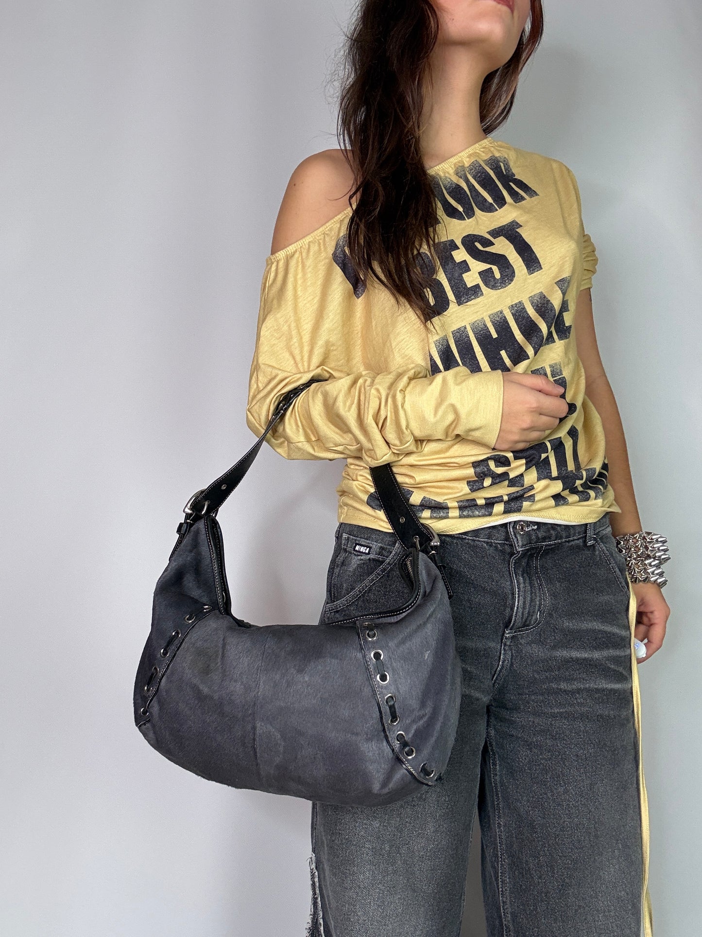 Vintage COACH fur bag