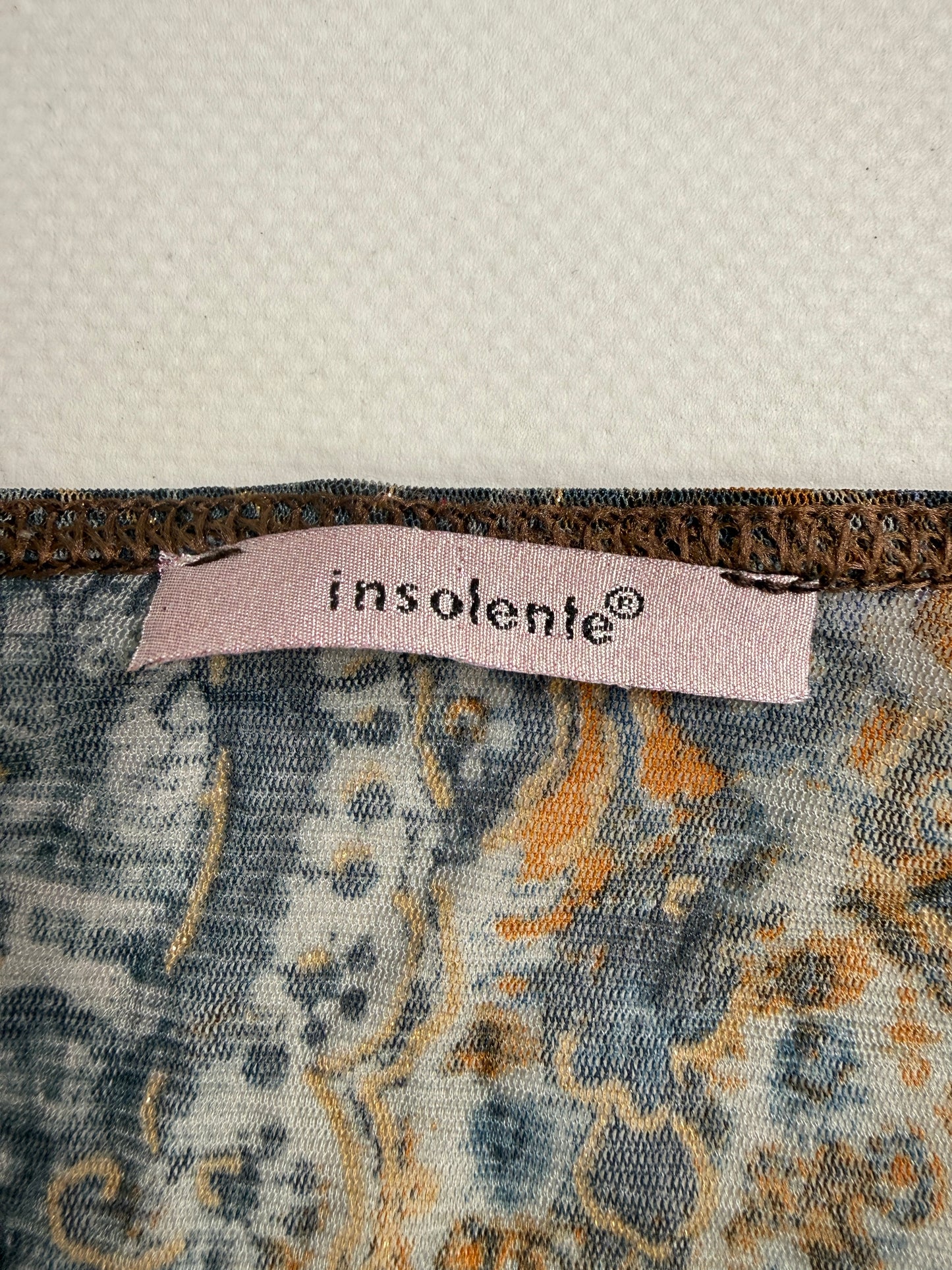 Vintage boho long sleeve top