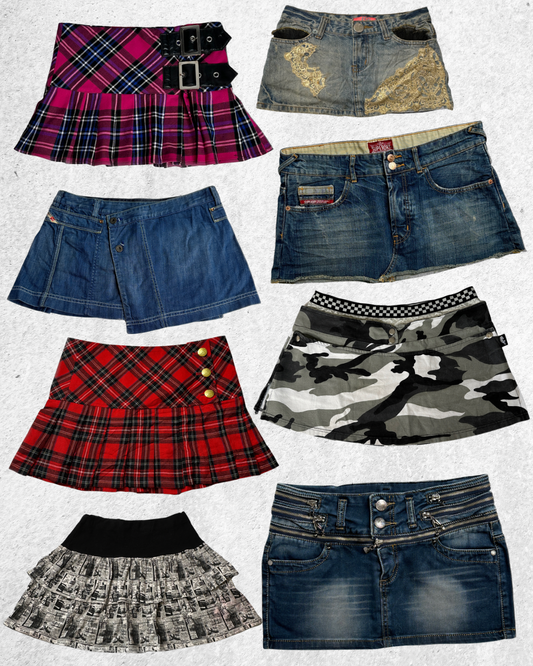 Y2K 90s Mini Skirts