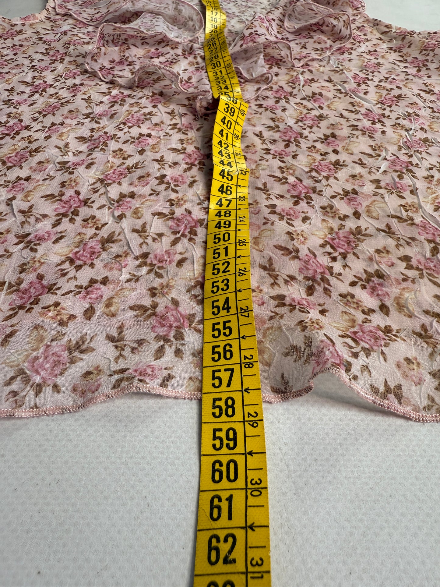 Vintage 2000s ditsy floral top