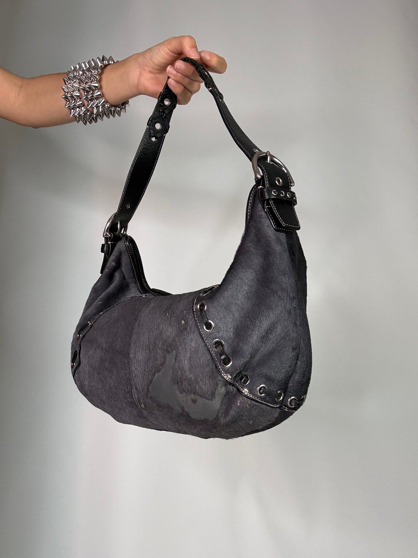 Vintage COACH fur bag