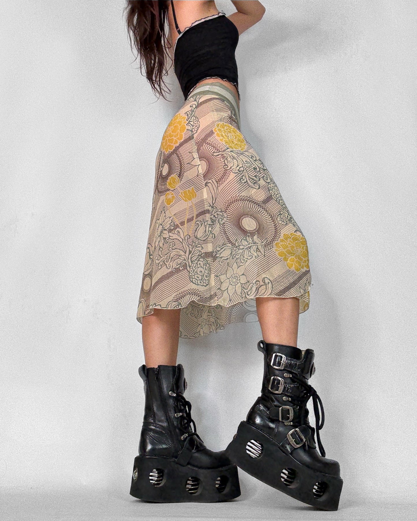 Vintage 2000s midi skirt