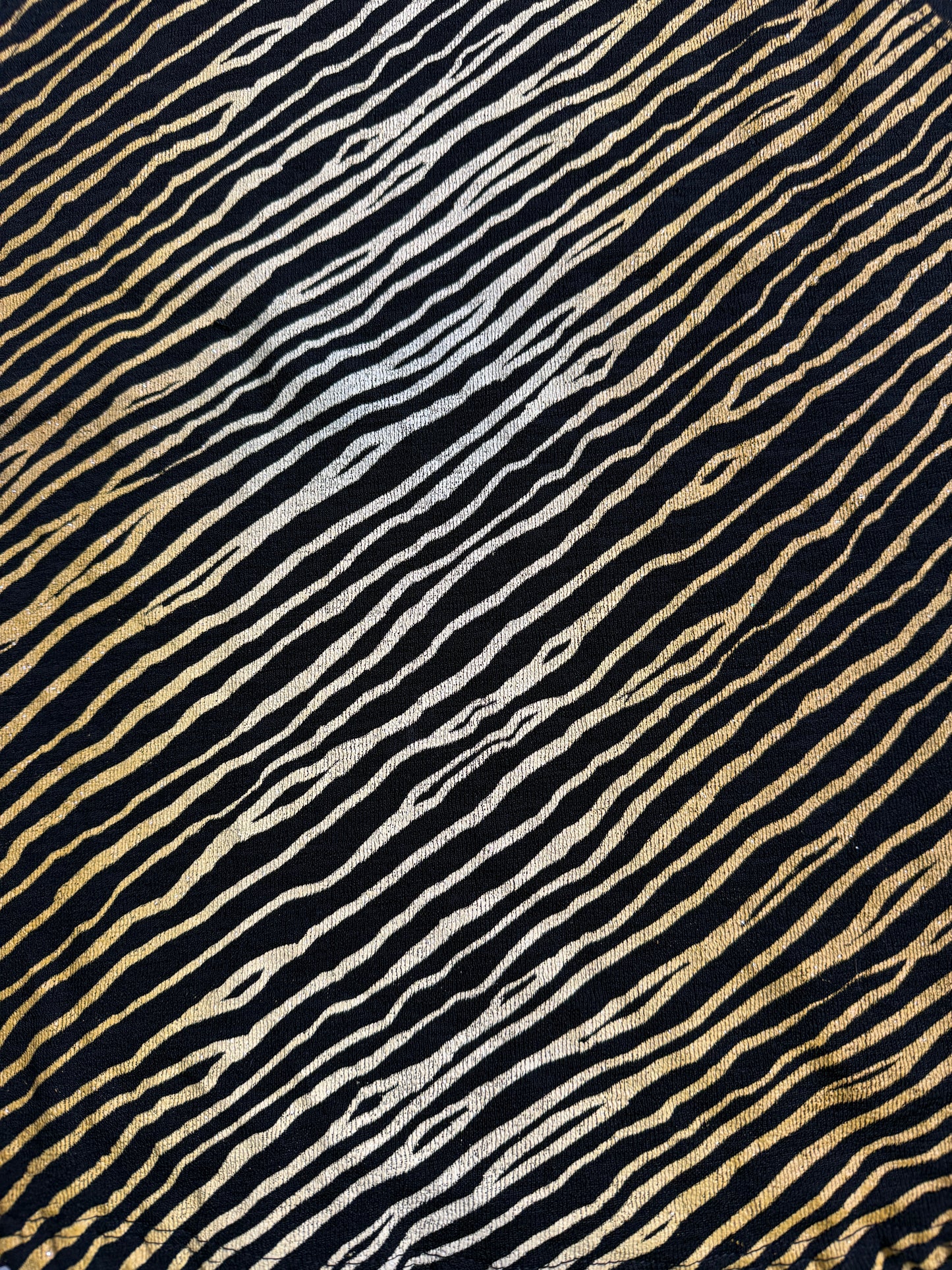 2000s tiger print top