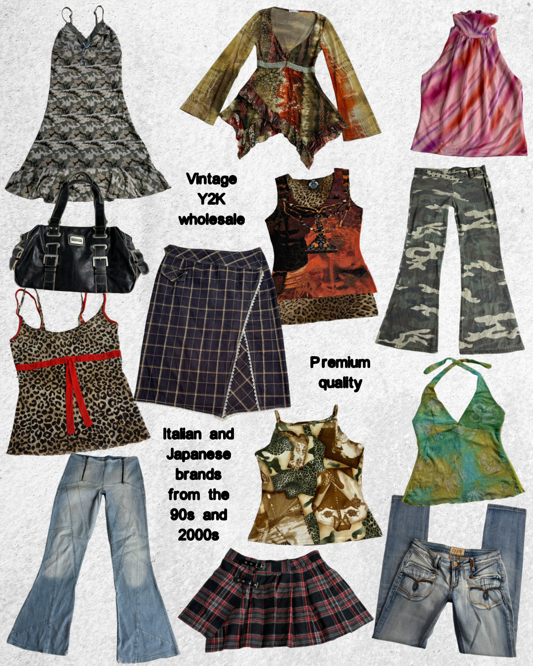Y2K 90s Vintage Mix Woman