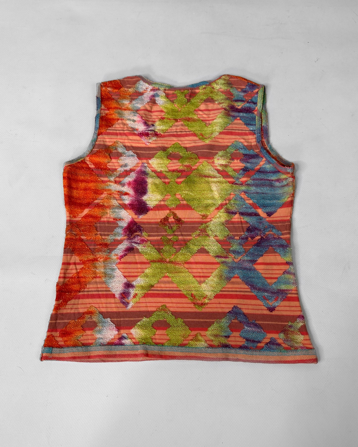 Vintage 2000s funky graphic top