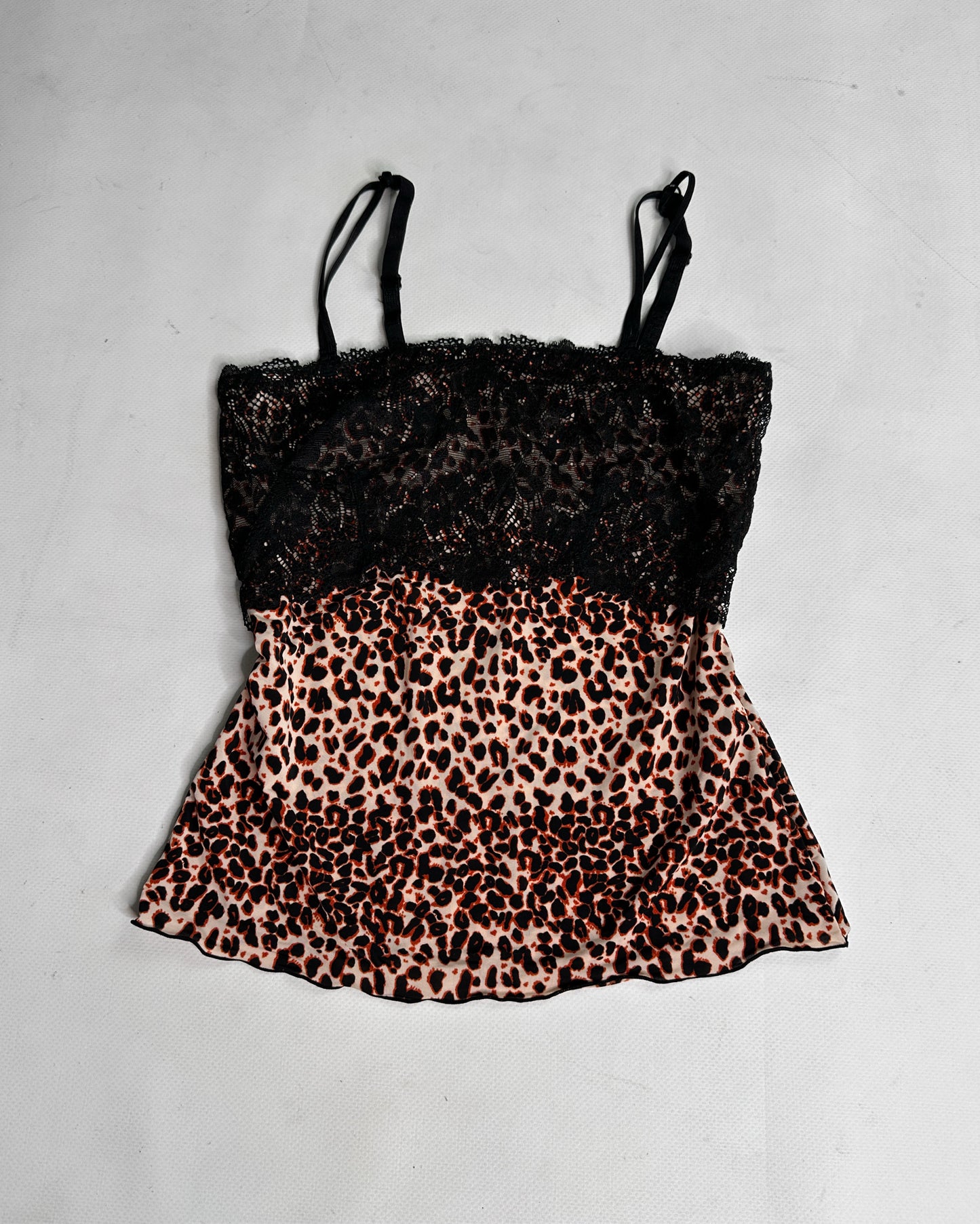 Vintage cheetah print Y2K top