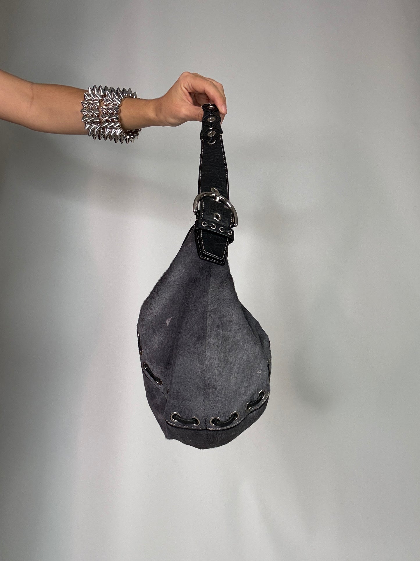 Vintage COACH fur bag