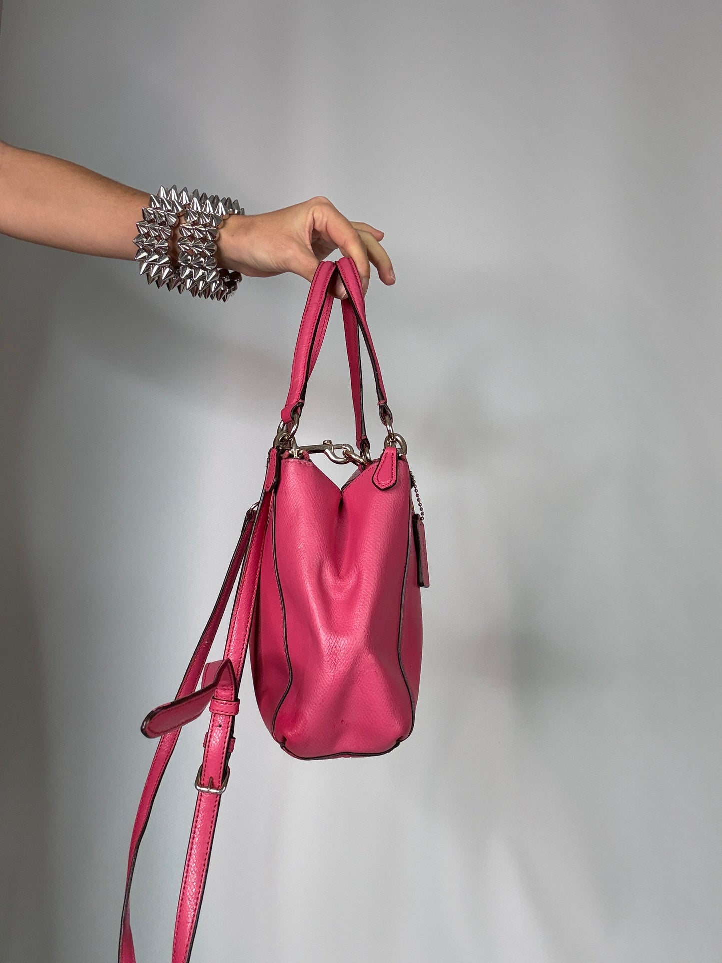 Pink Coach Vintage Bag