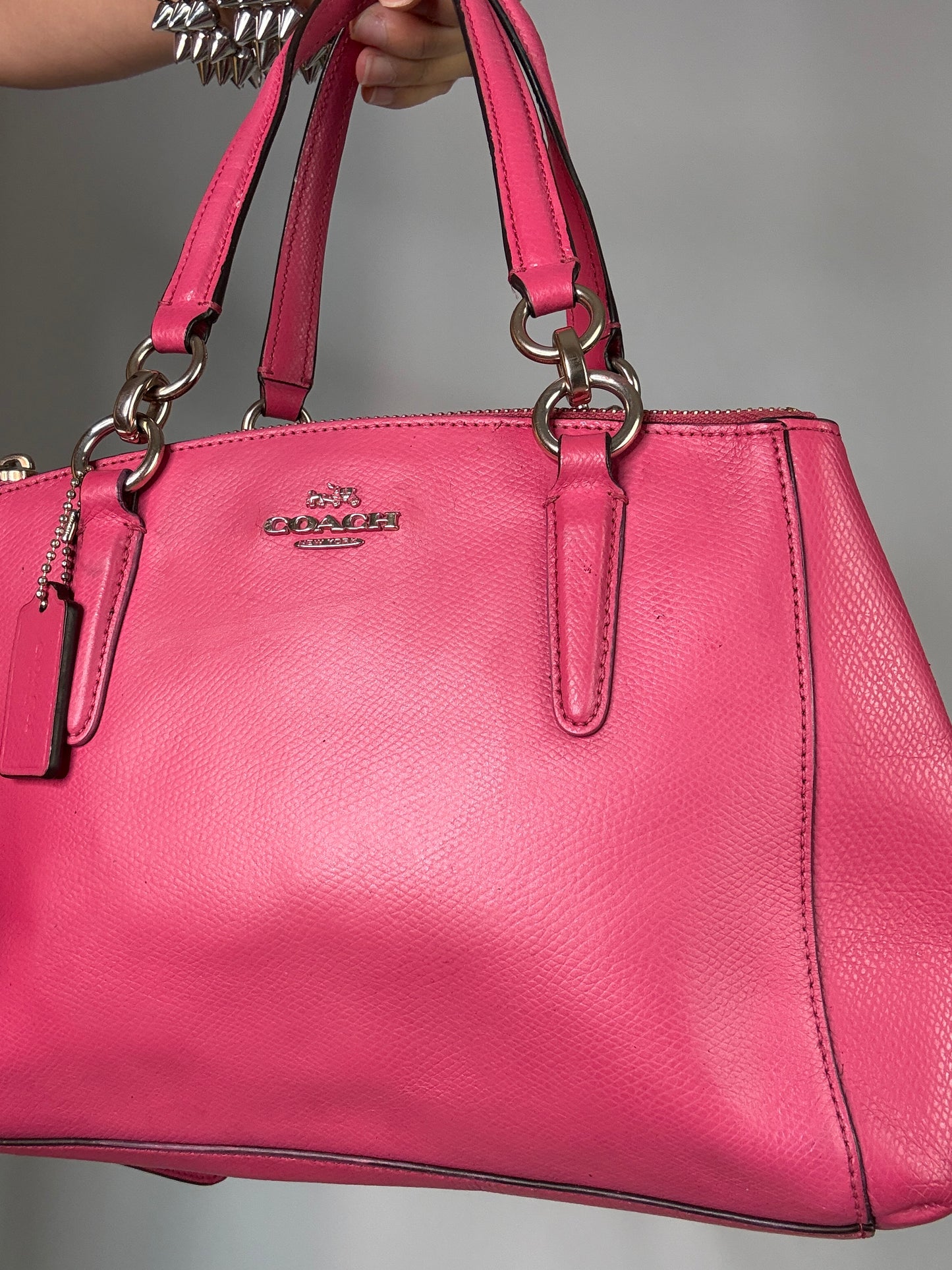 Pink Coach Vintage Bag