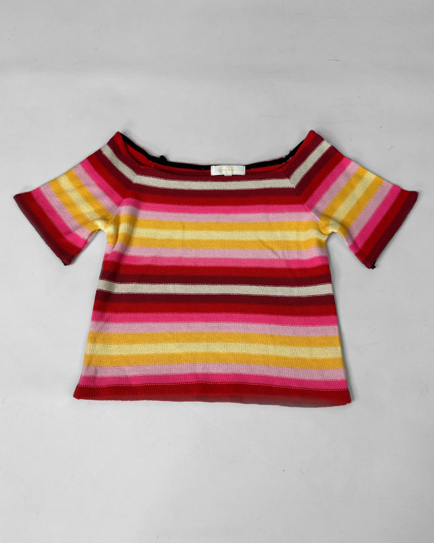 Vintage maximalist off shoulder top