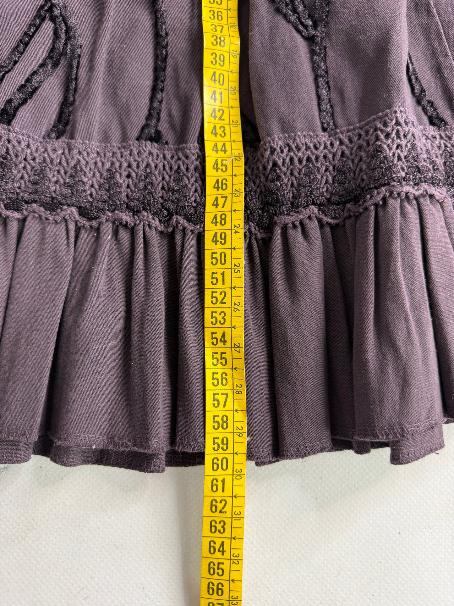 Vintage 2000s fairy midi skirt