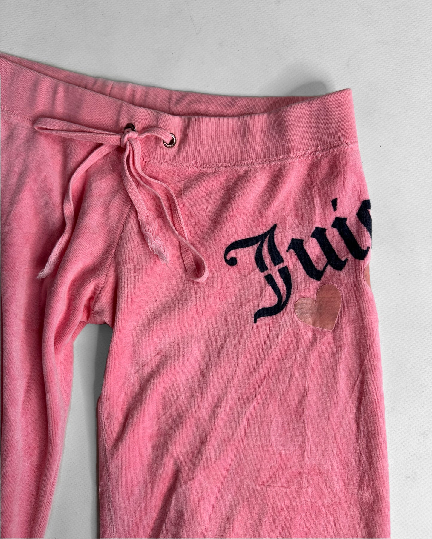 Black Juicy Couture 2000s Pink Velour Tracksuit