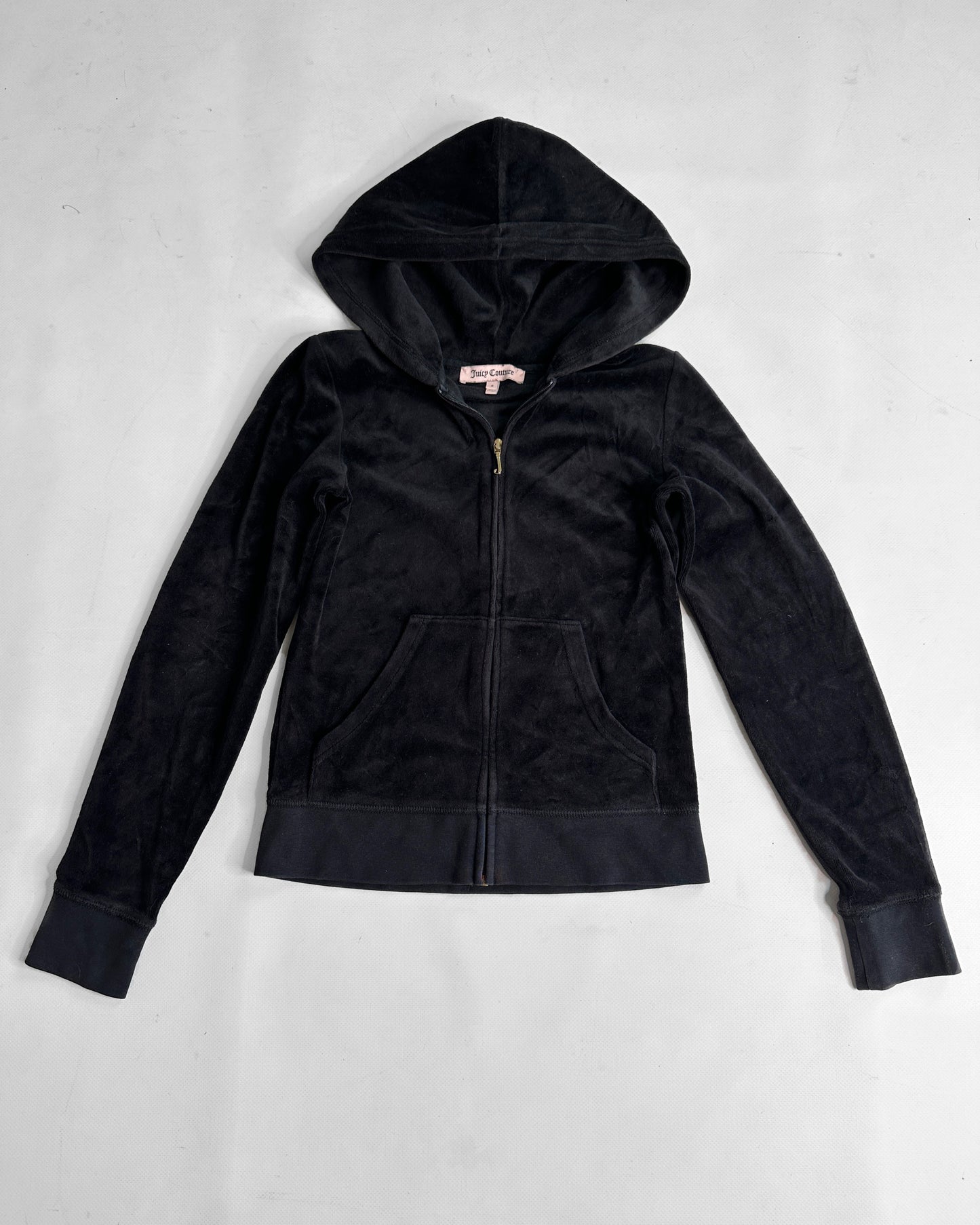 Black Juicy Couture 2000s Velour Tracksuit