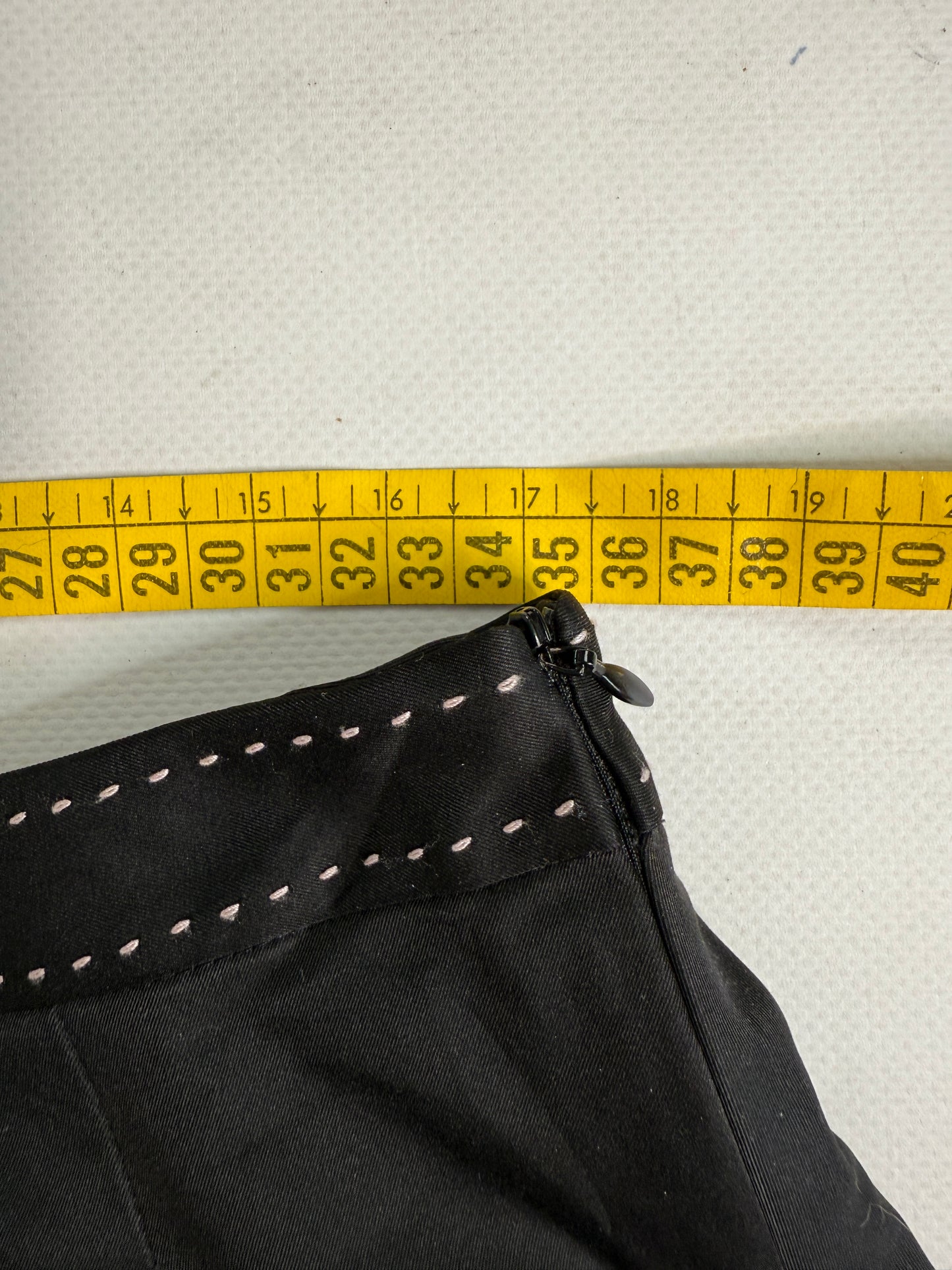 office siren micro mini low rise skirt