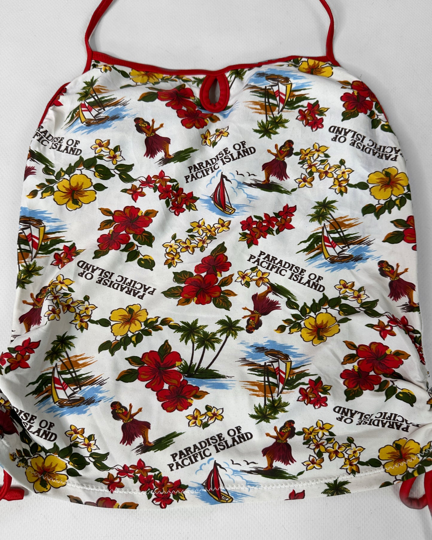 Vintage 2000s halter cami top hawaii