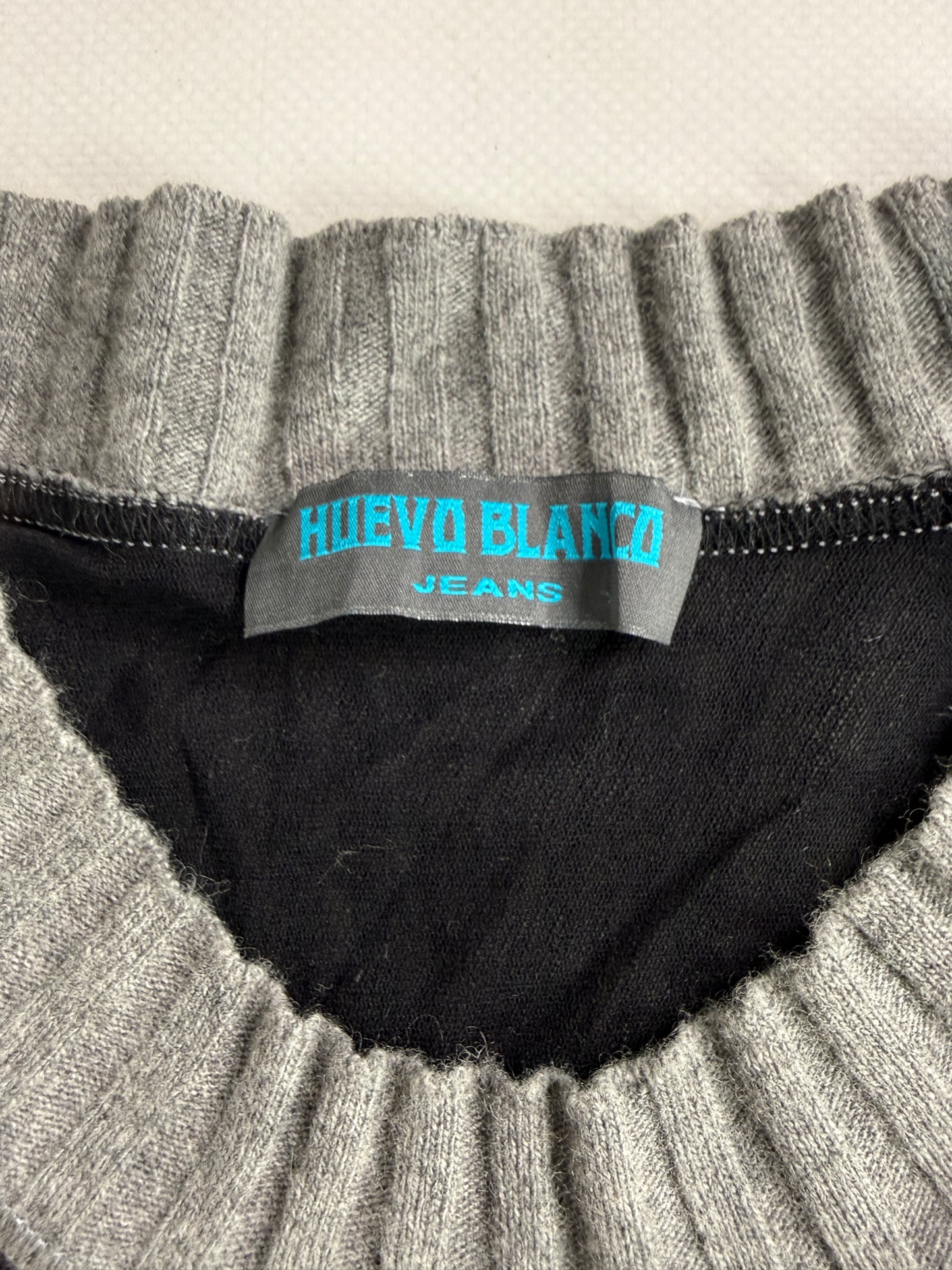 Vintage graphic knit sweater