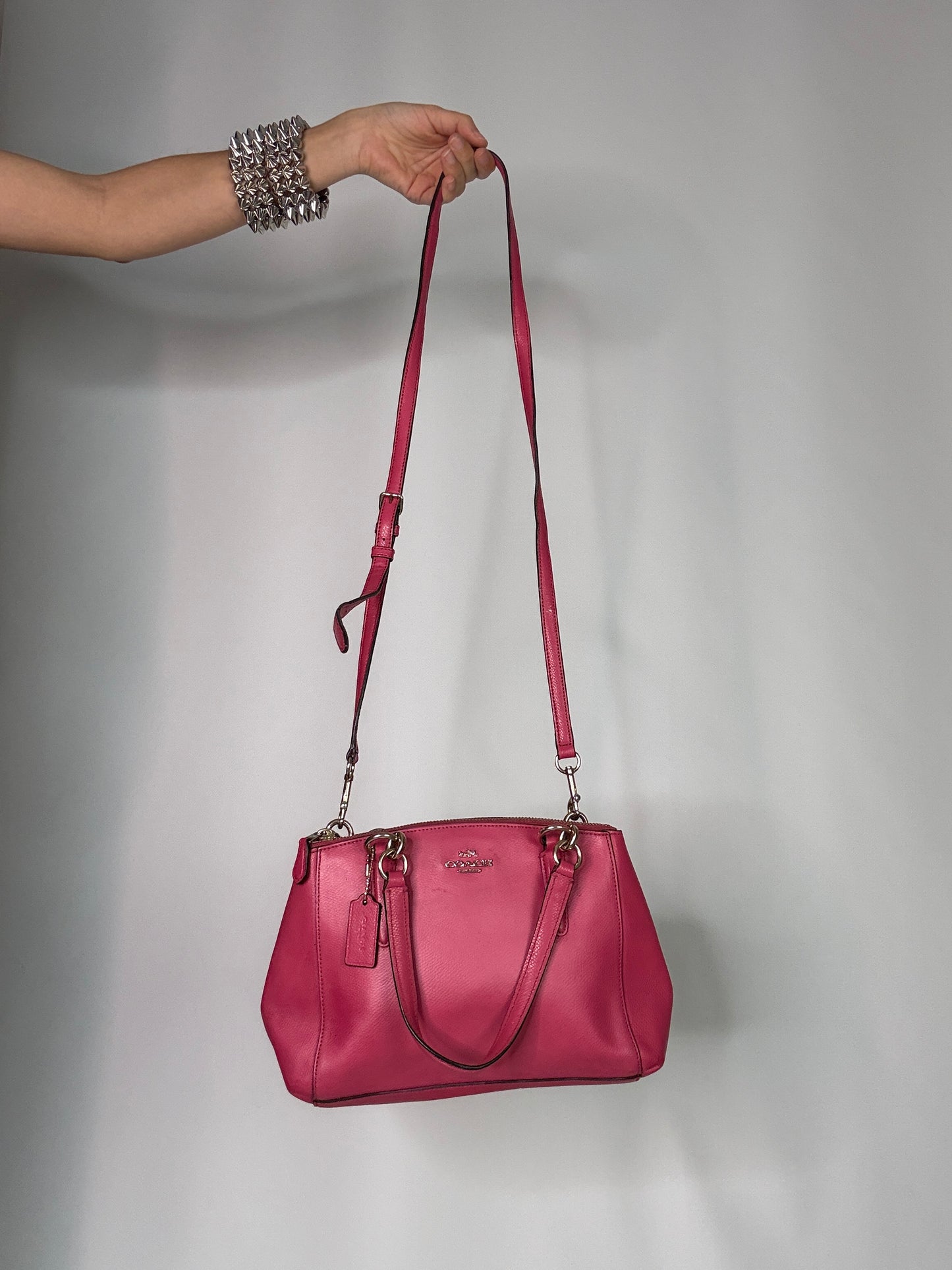 Pink Coach Vintage Bag