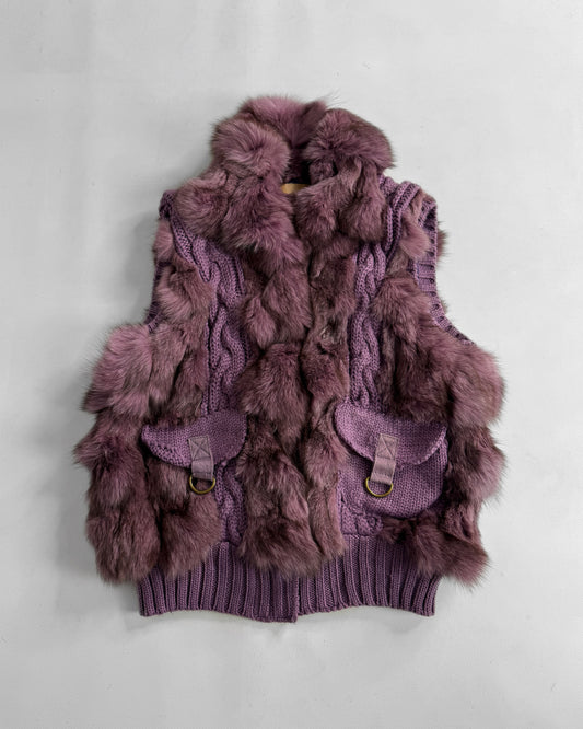 Vintage Real Fur vest