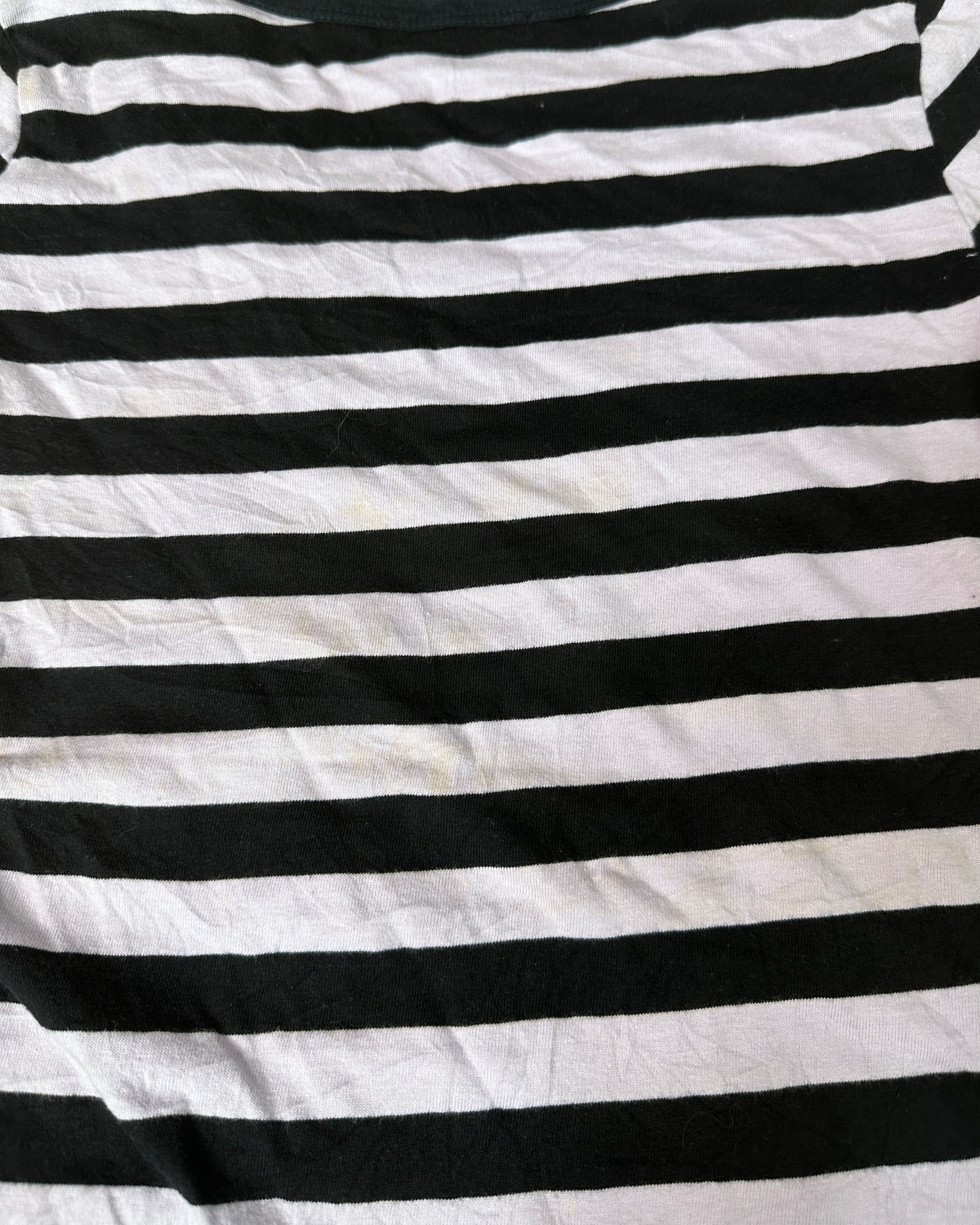 Vintage Striped Baby Tee Top