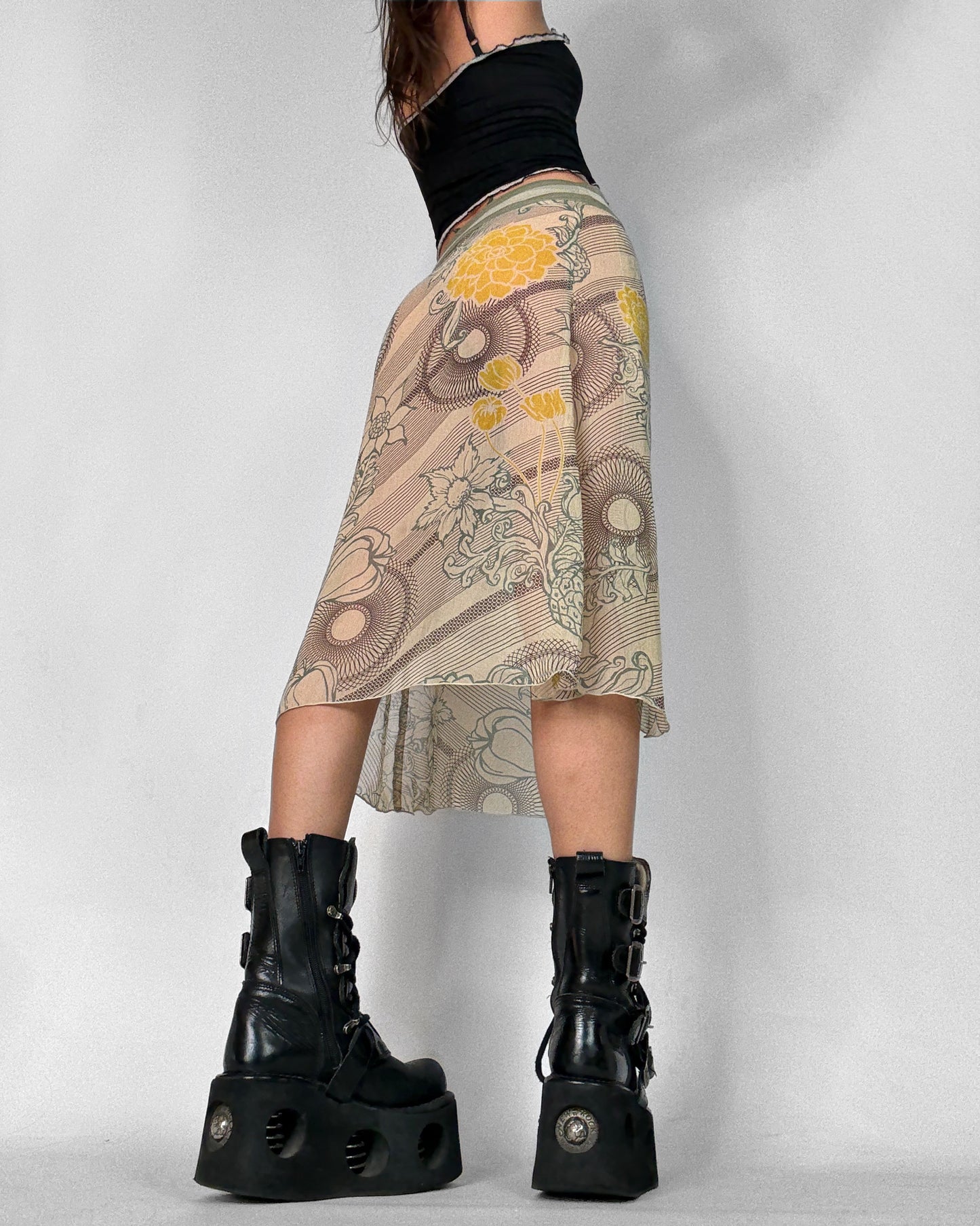 Vintage 2000s midi skirt