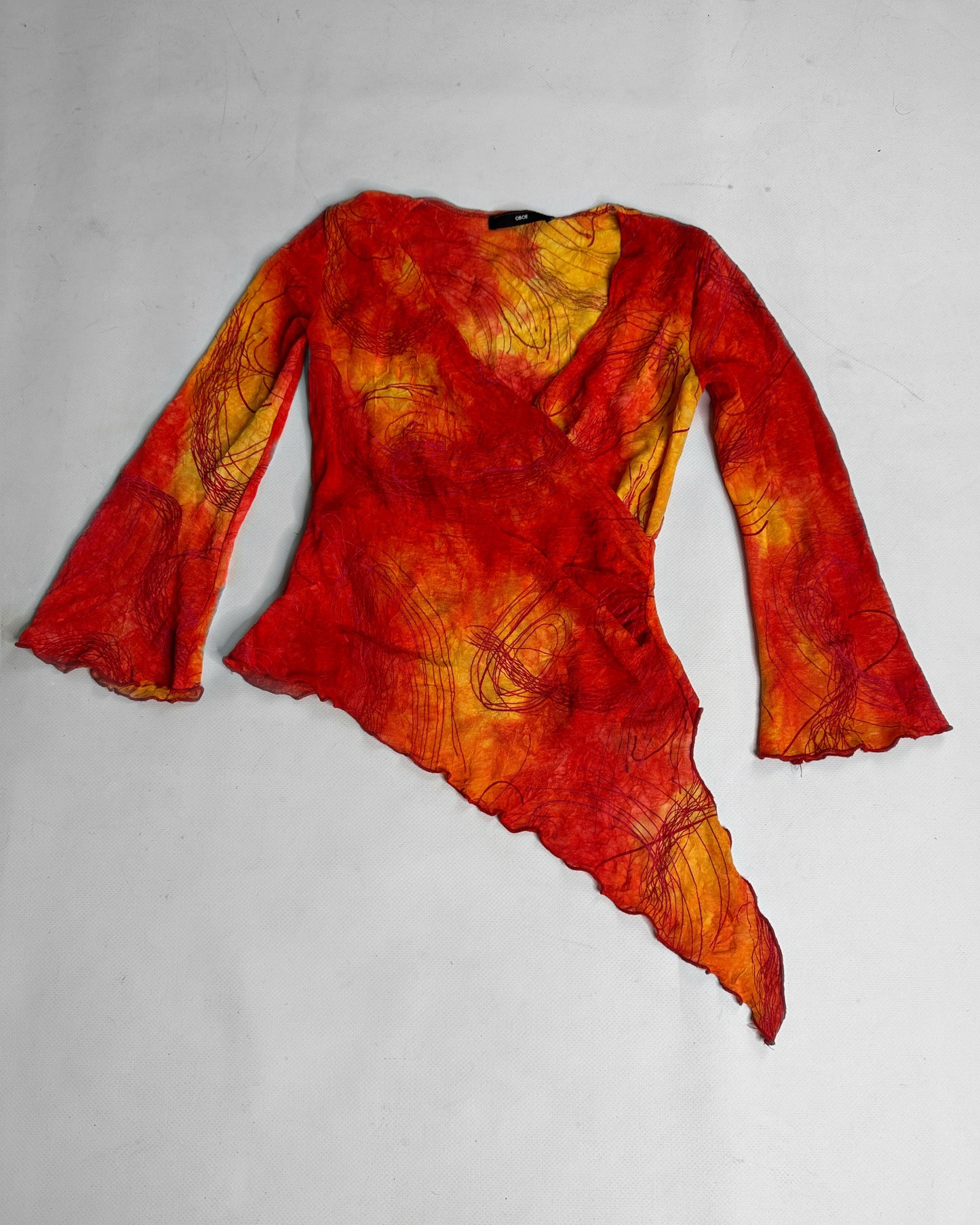 Vintage 2000s asymmetric top