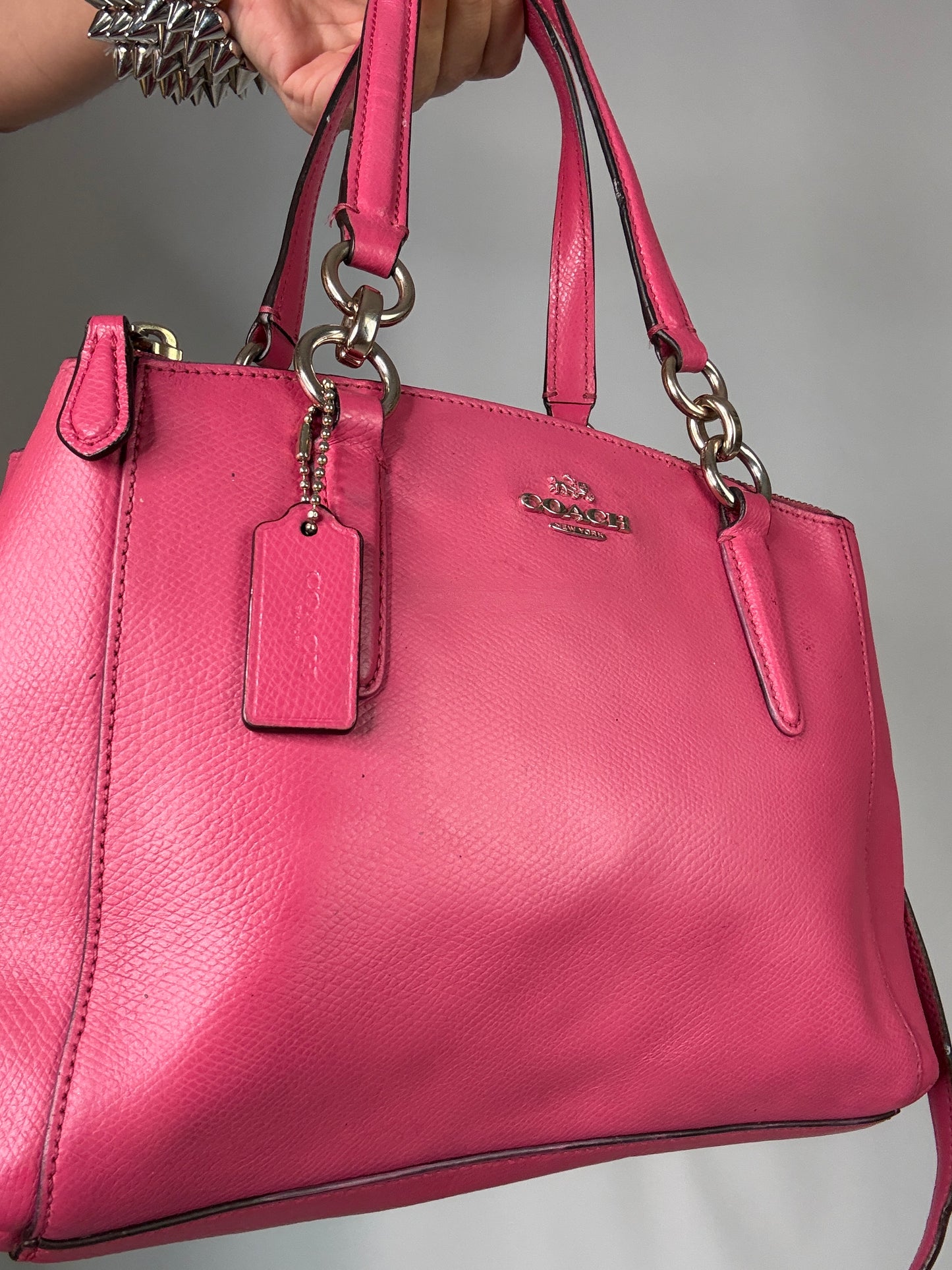 Pink Coach Vintage Bag