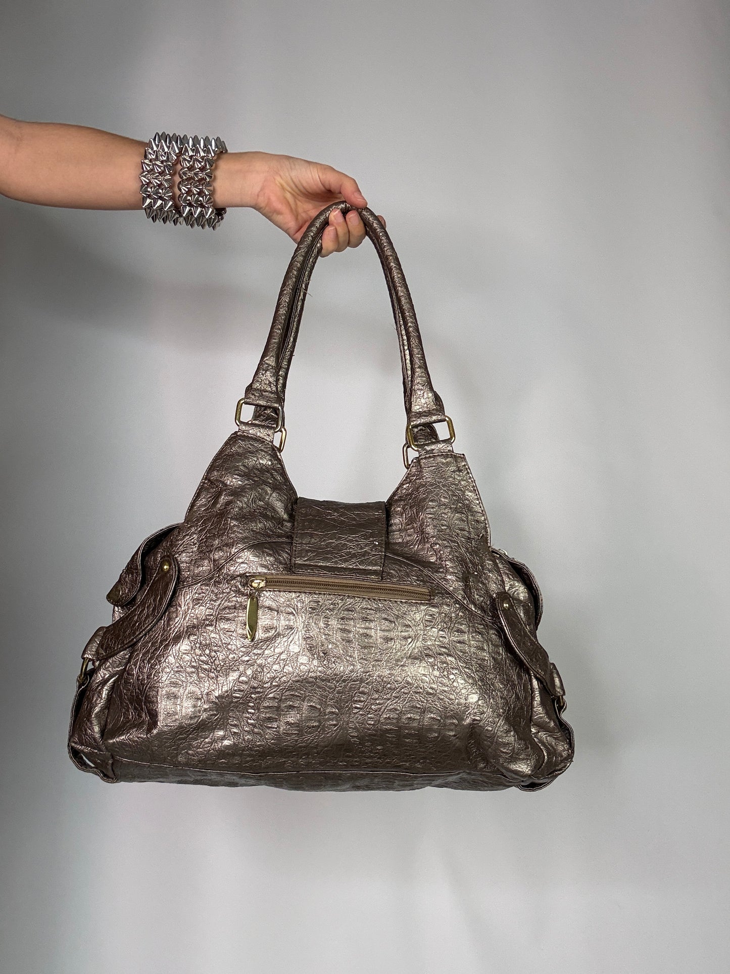 Y2K vintage leather bag