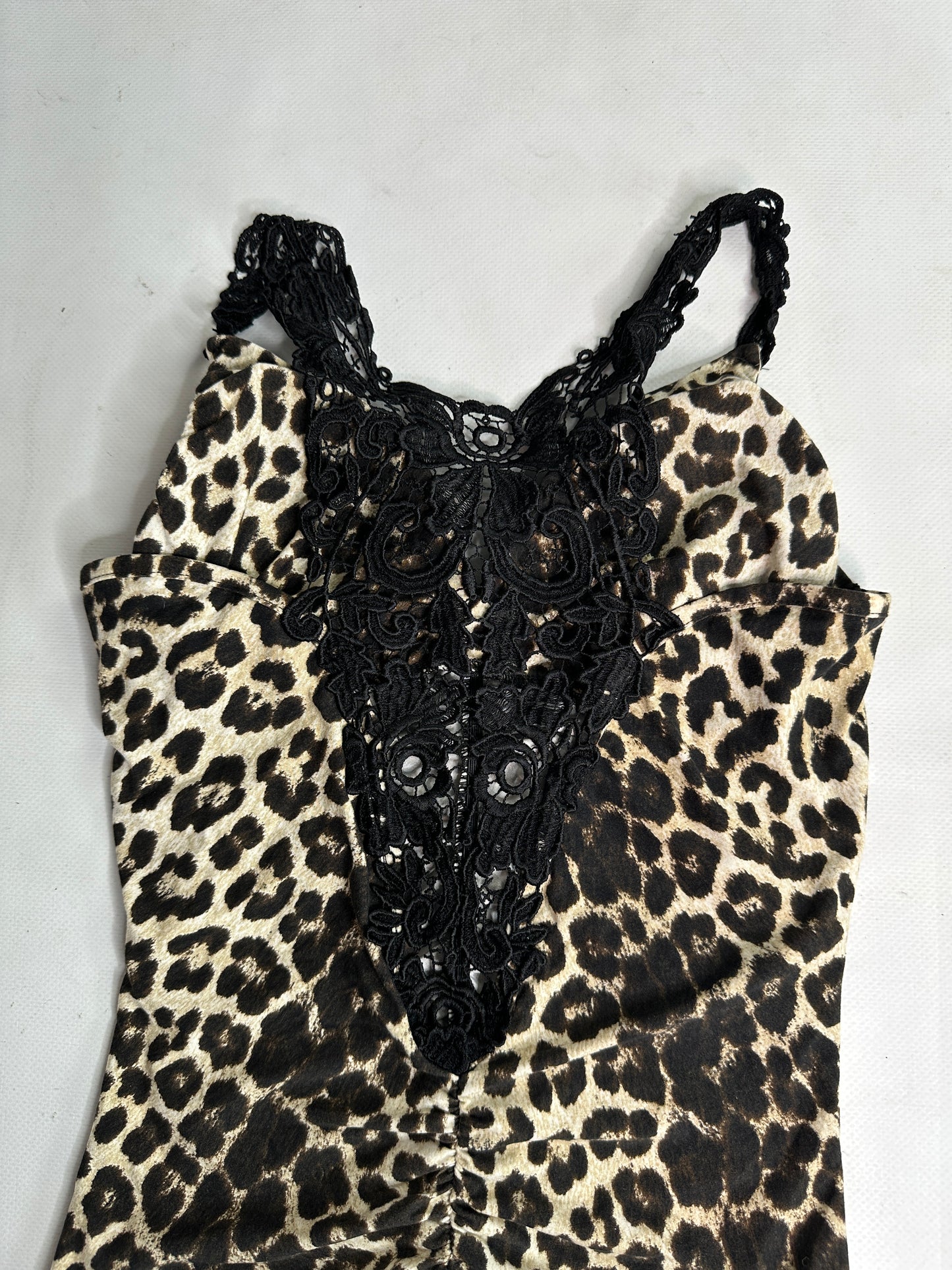 Vintage Y2K animal print top