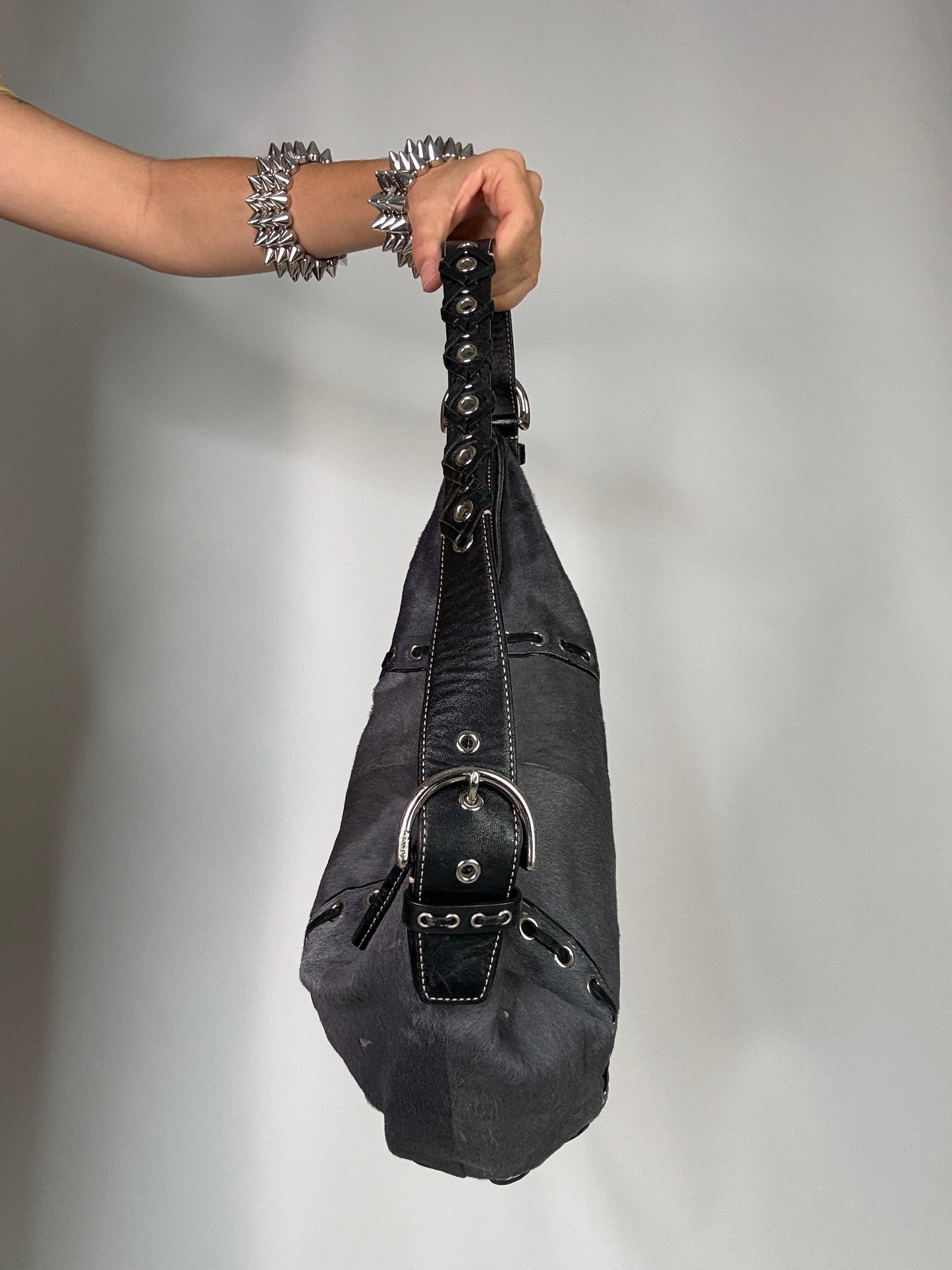 Vintage COACH fur bag