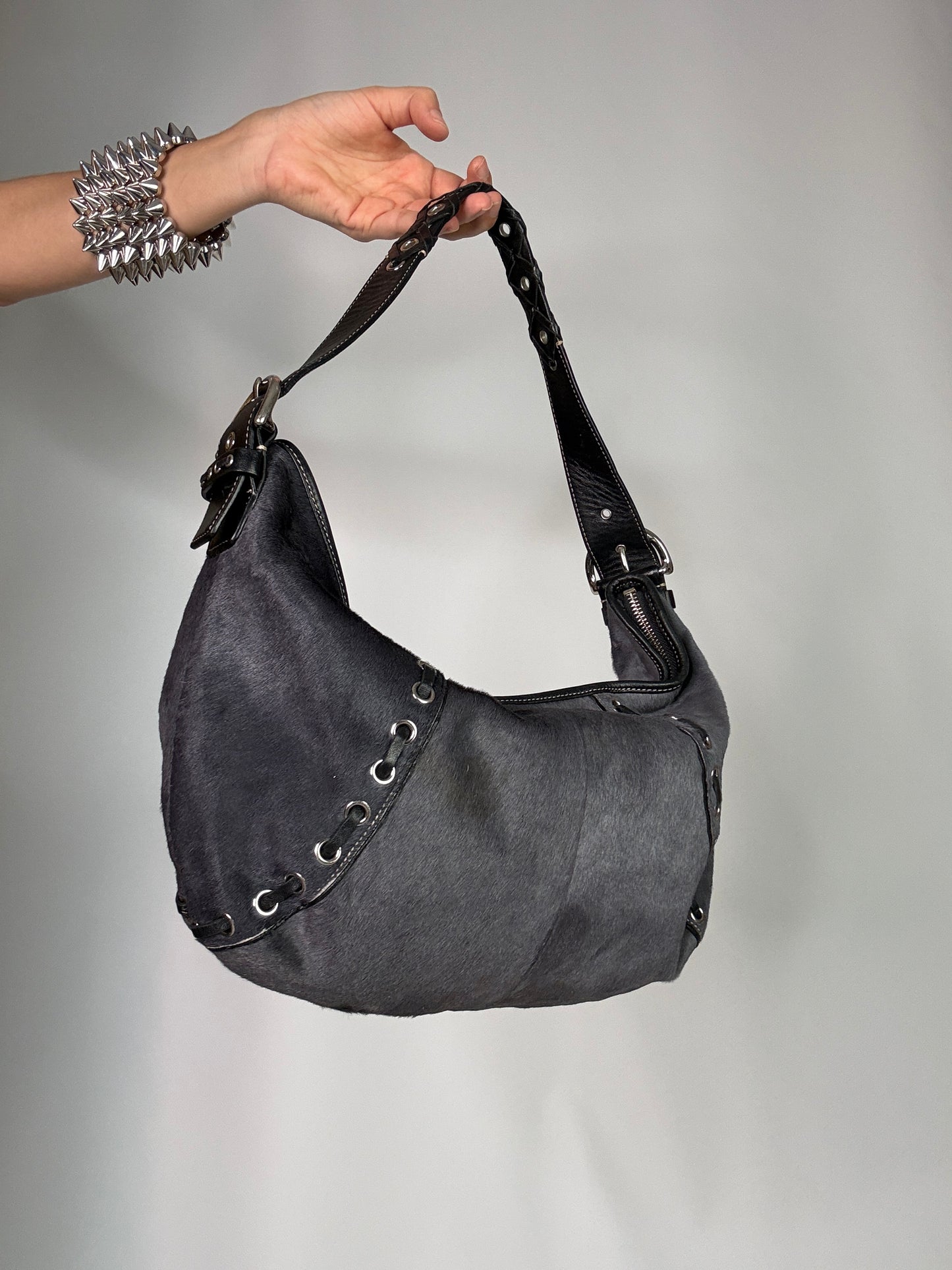 Vintage COACH fur bag