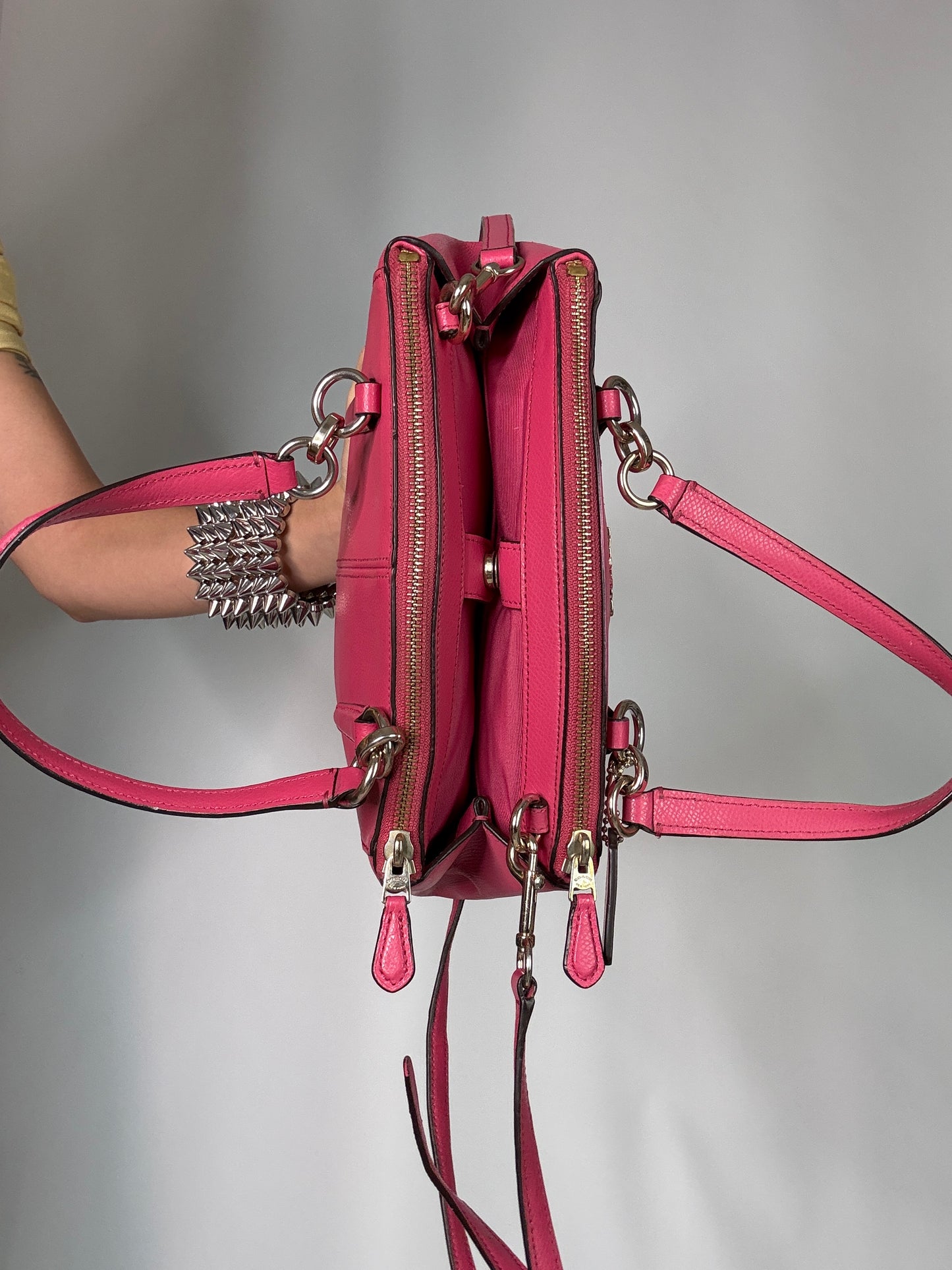 Pink Coach Vintage Bag