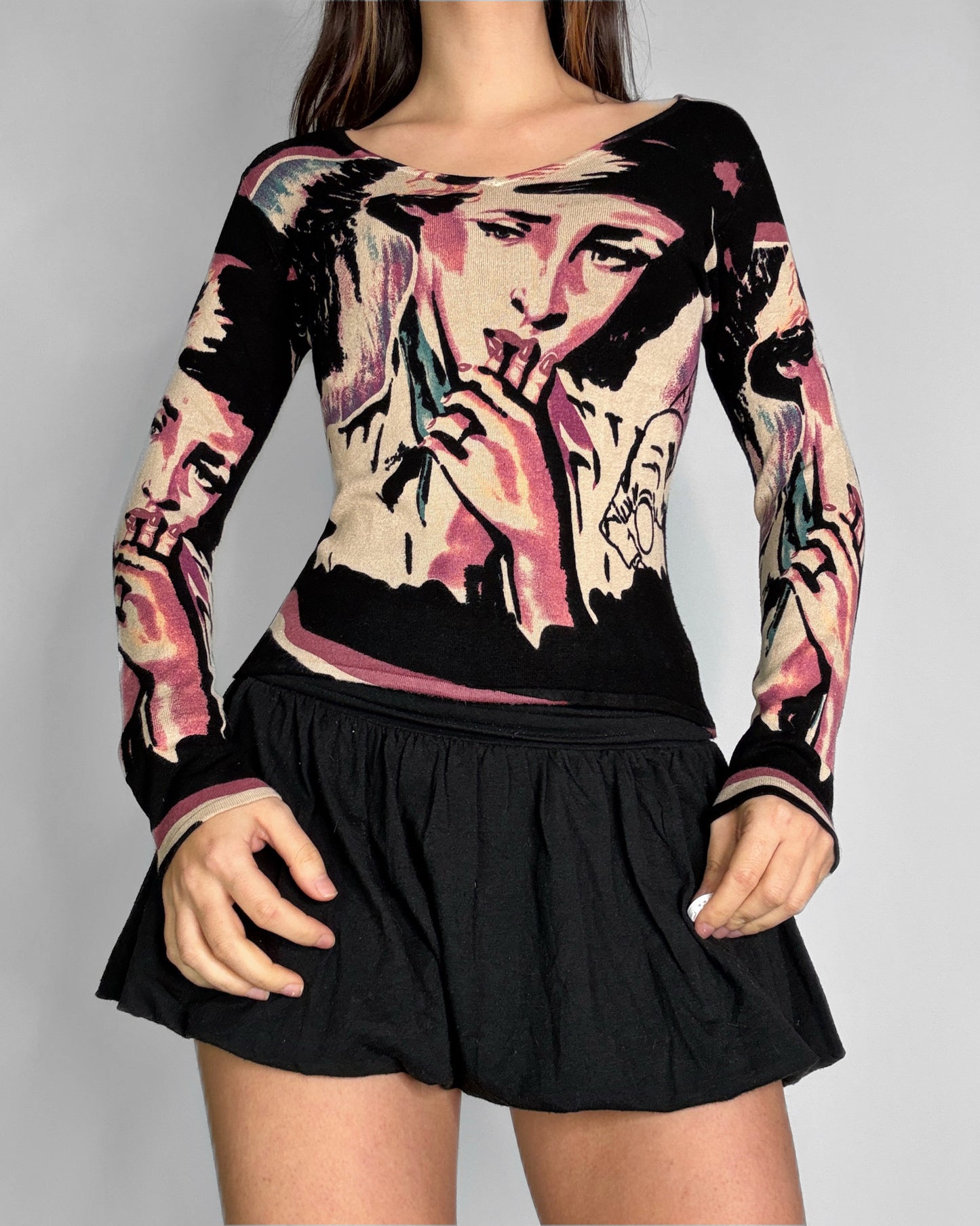 Vintage graphic sweater