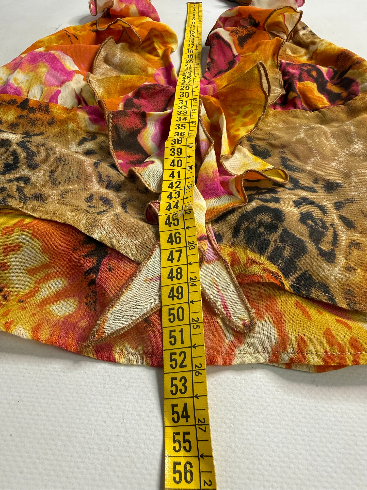 2000s graphic backless top