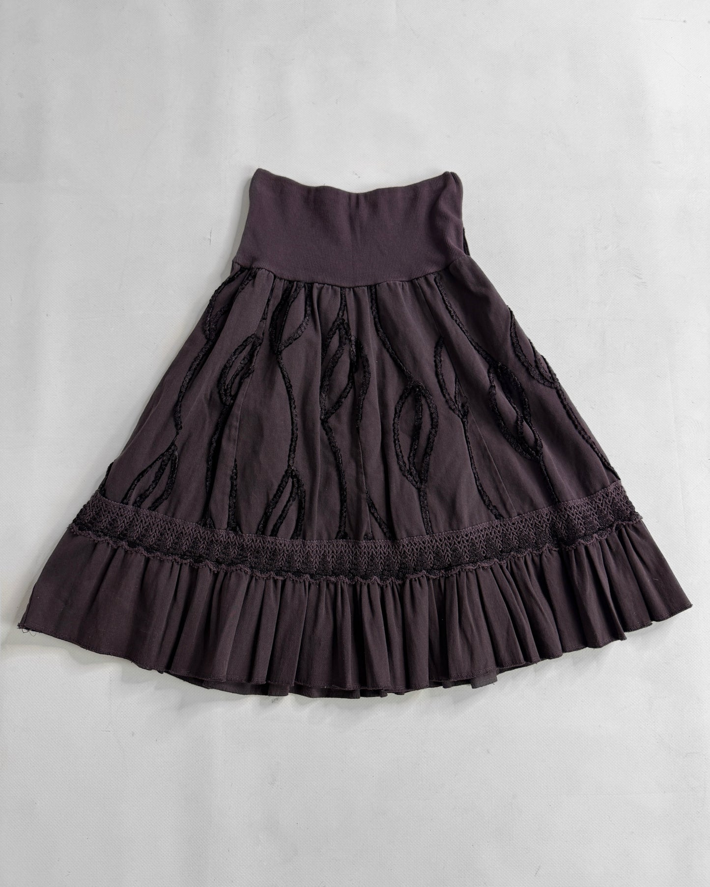 Vintage 2000s fairy midi skirt