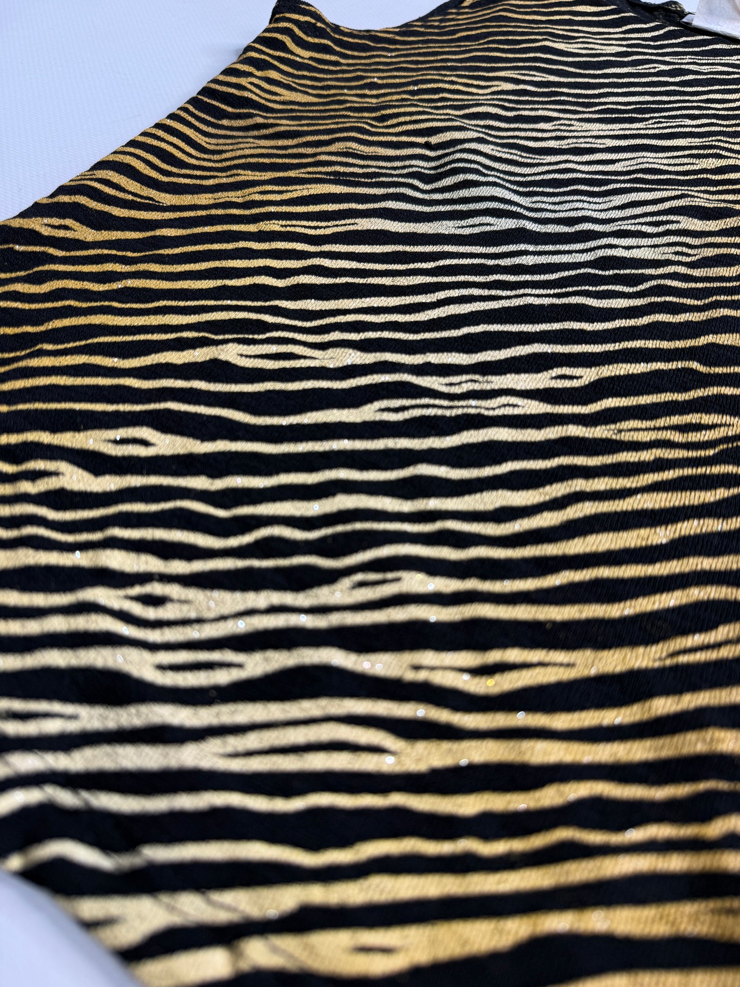 2000s tiger print top