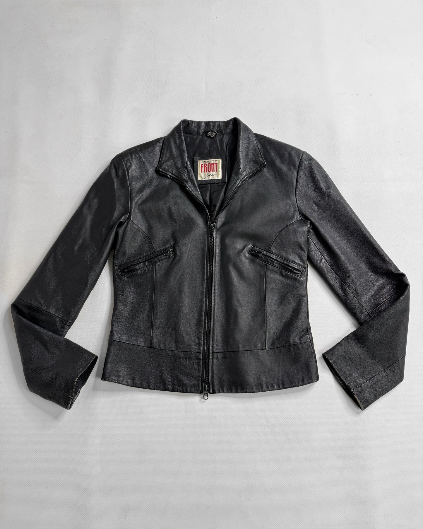 Vintage 2000s leather biker
