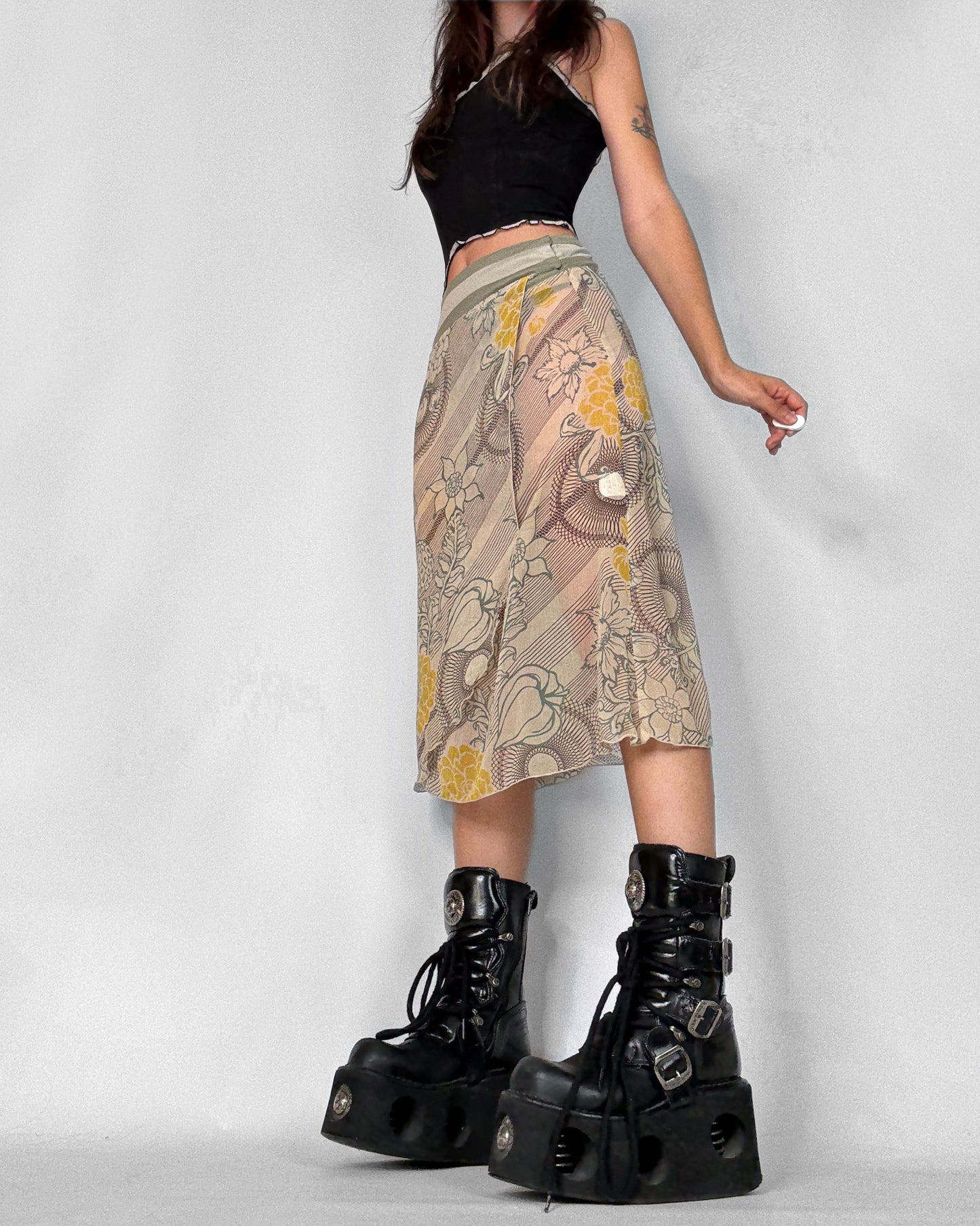 Vintage 2000s midi skirt