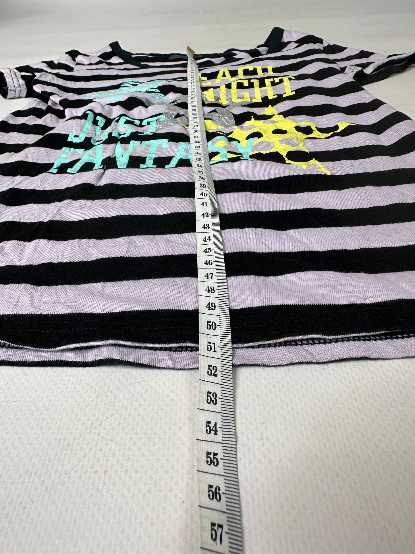 Vintage Striped Baby Tee Top