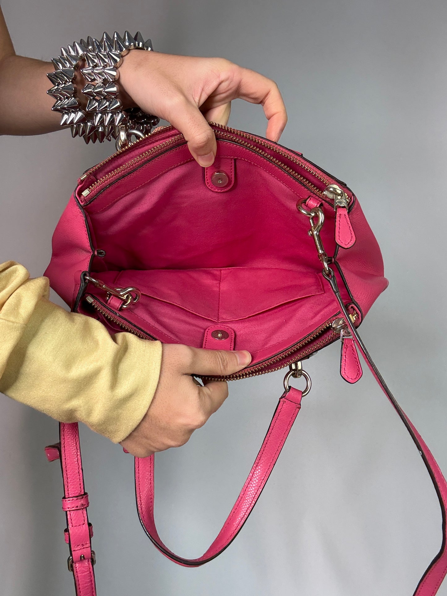 Pink Coach Vintage Bag