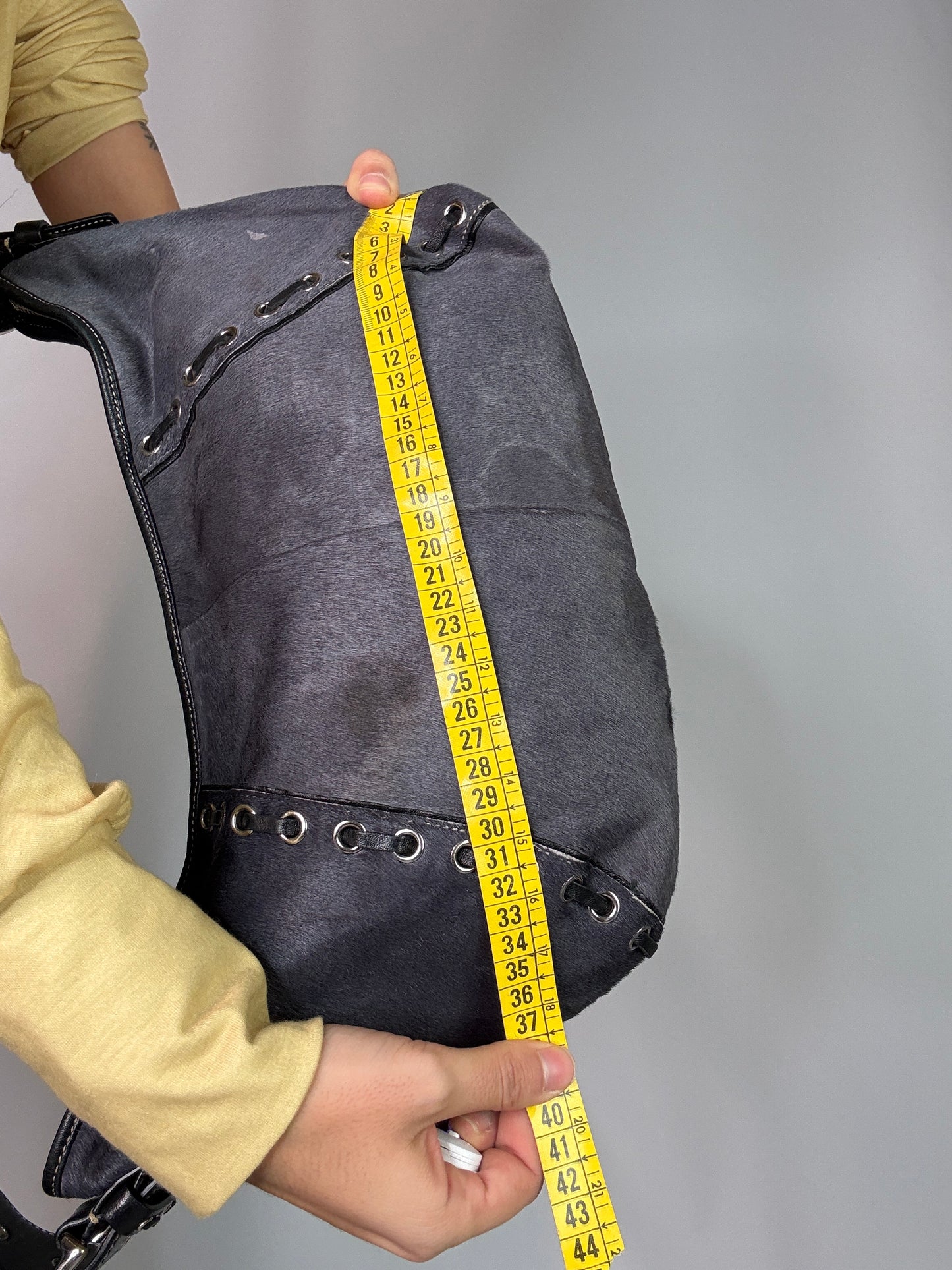 Vintage COACH fur bag