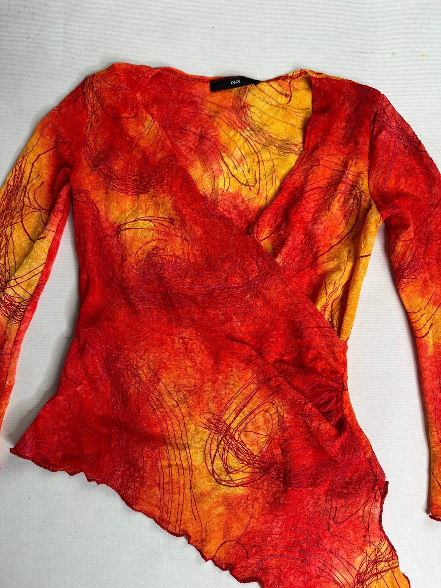 Vintage 2000s asymmetric top